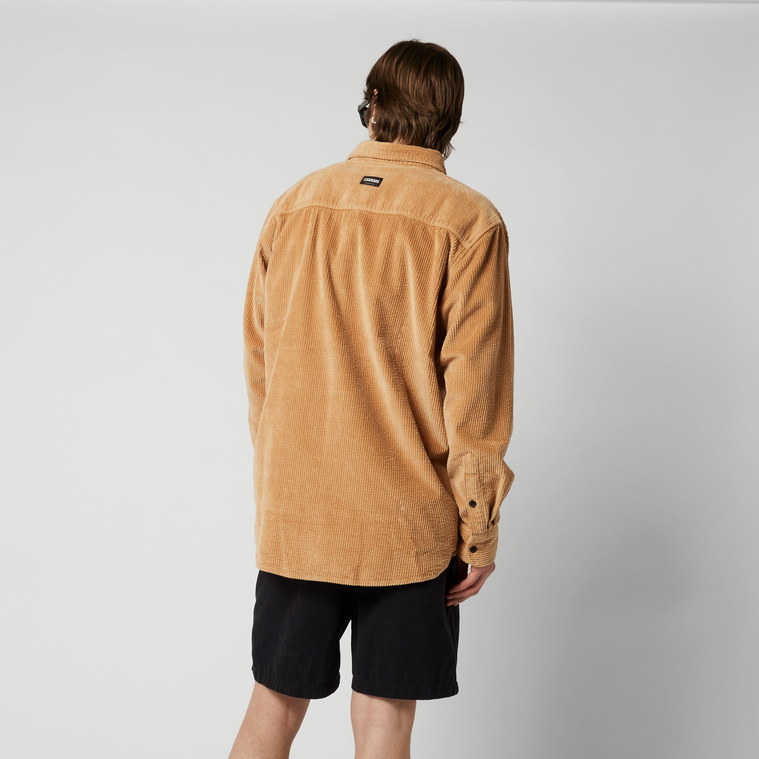 Corduroy Shirt - Slate Brown