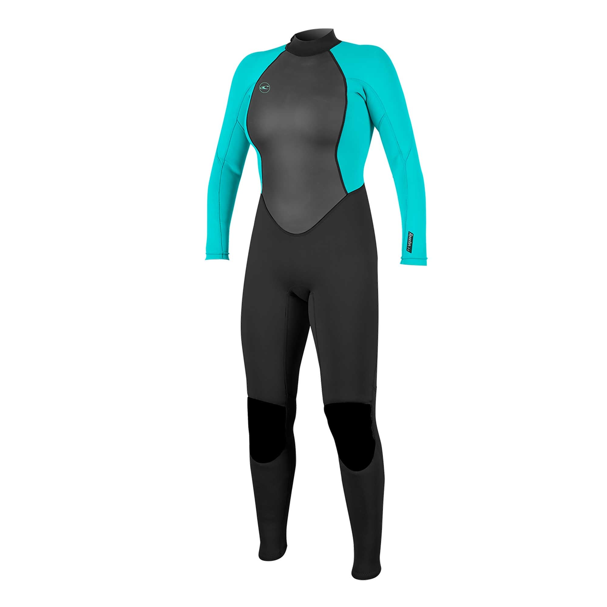 Wms Reactor-2 3/2mm Back Zip Full - black/light aqua