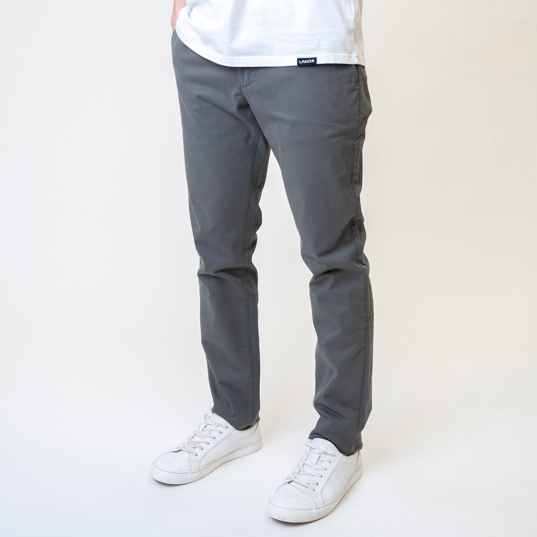 Chino Pants (Grey) 