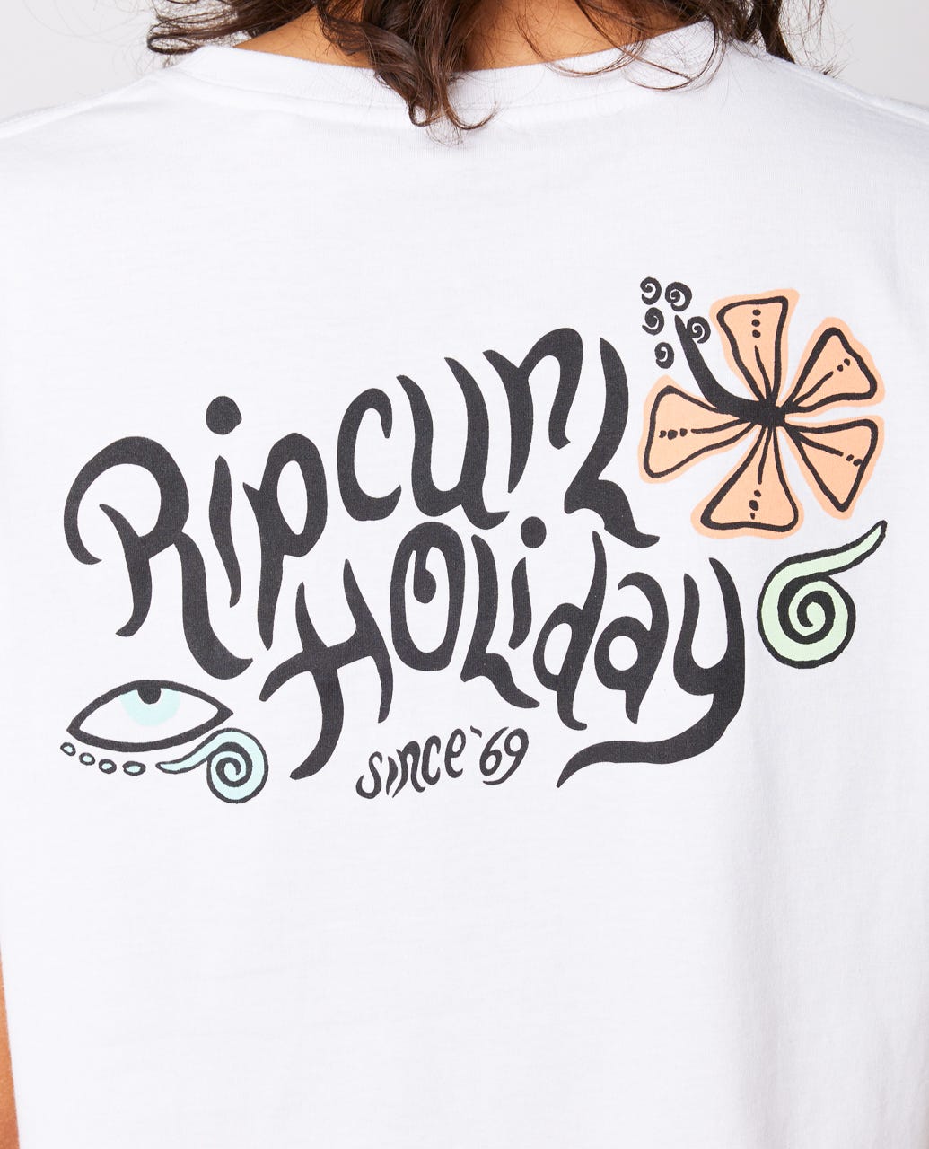 Paradiso Crop Kurzarm-T-Shirt