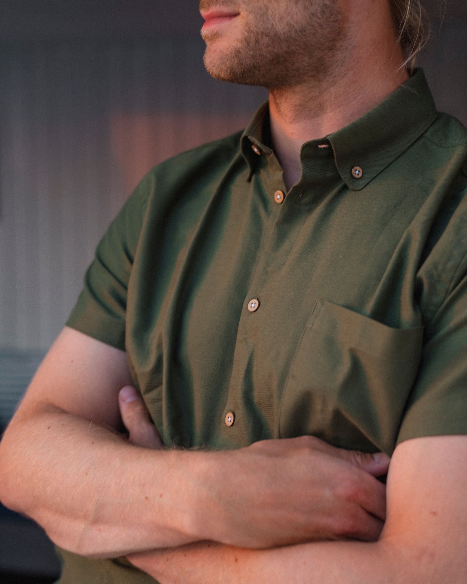 Oxford Short Sleeve (Cypress) 