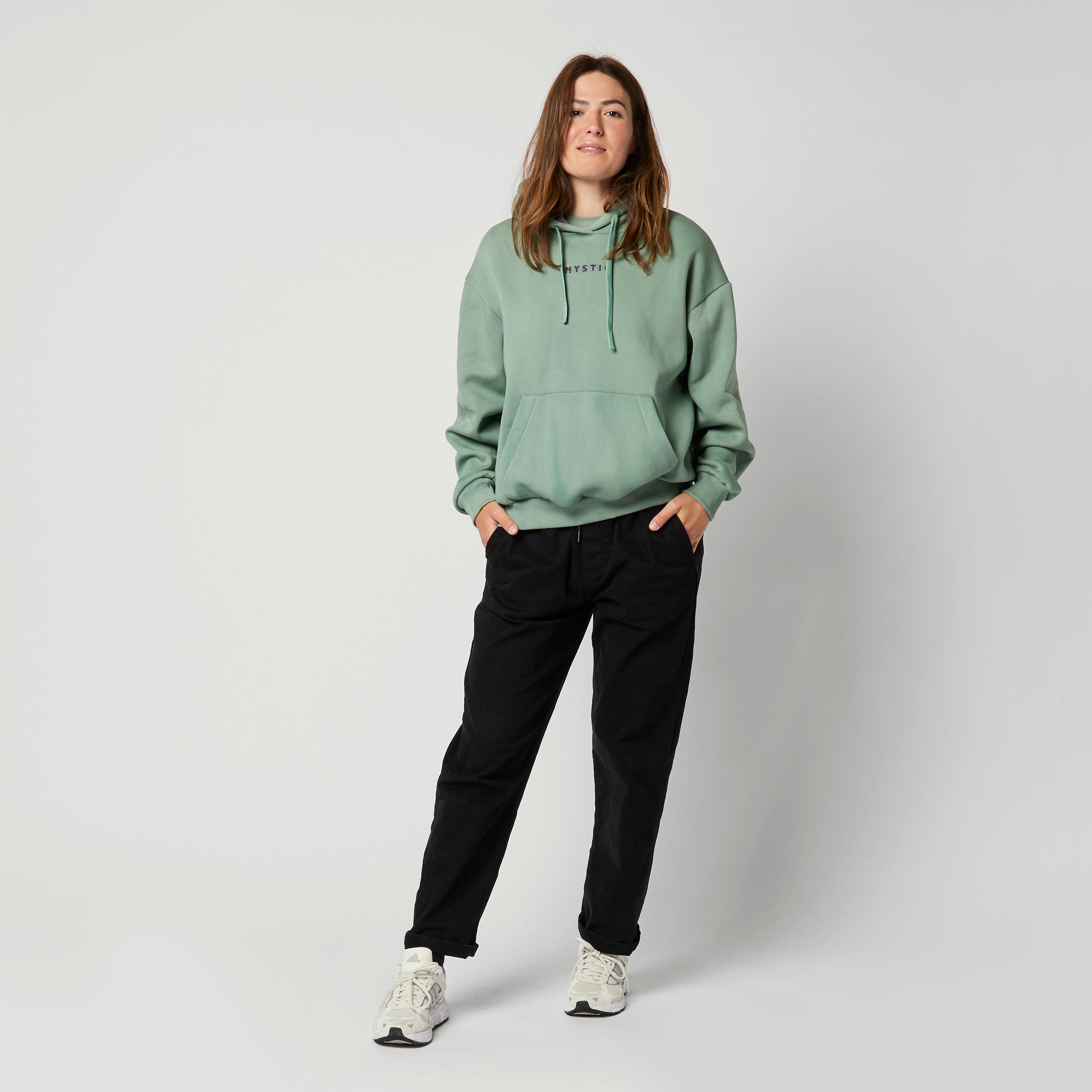 Mystic - Brand Hoodie Seasonal Sweat - Frozen Green 