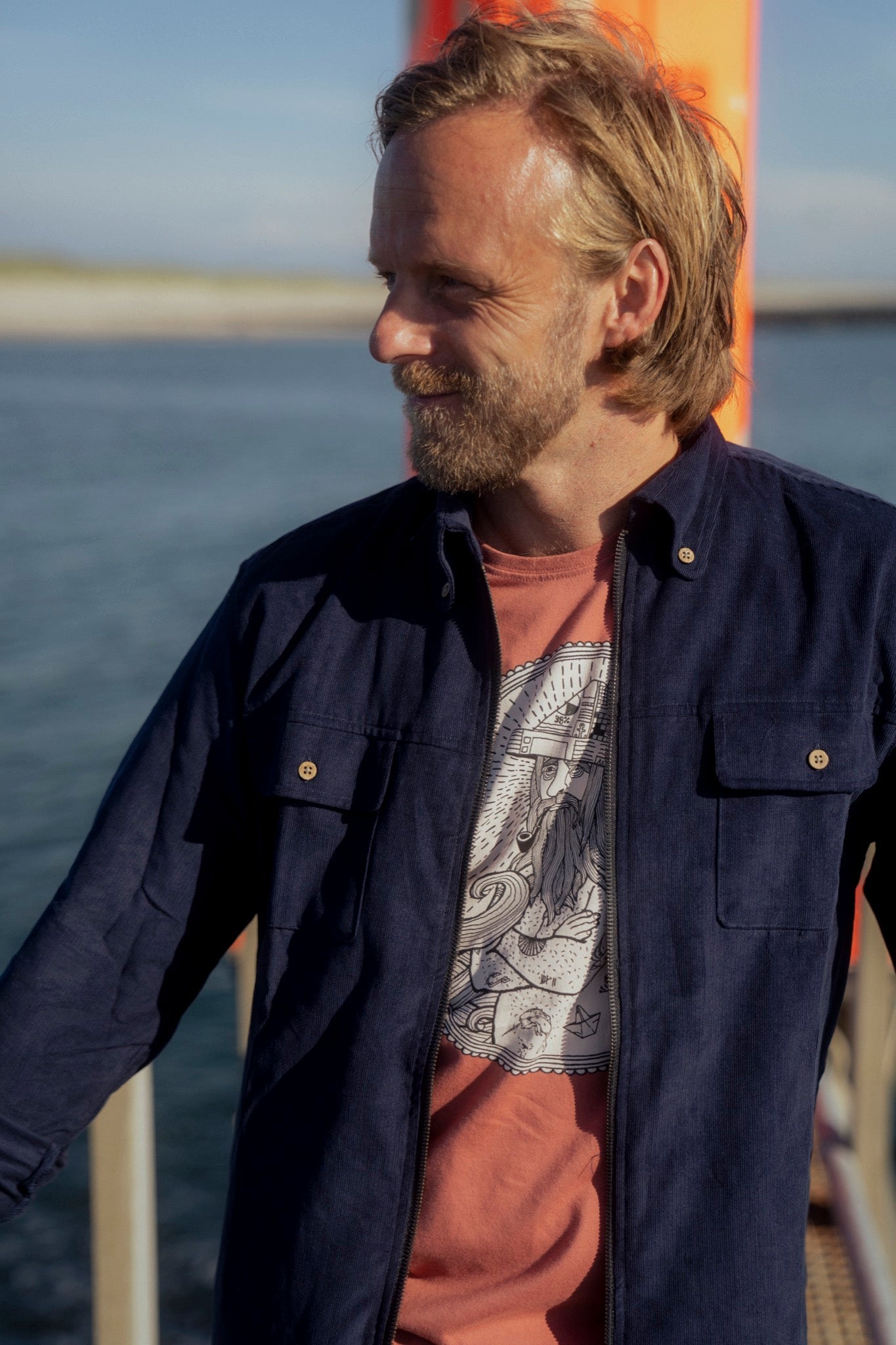 Nordberg Hemdjacke (Marine)