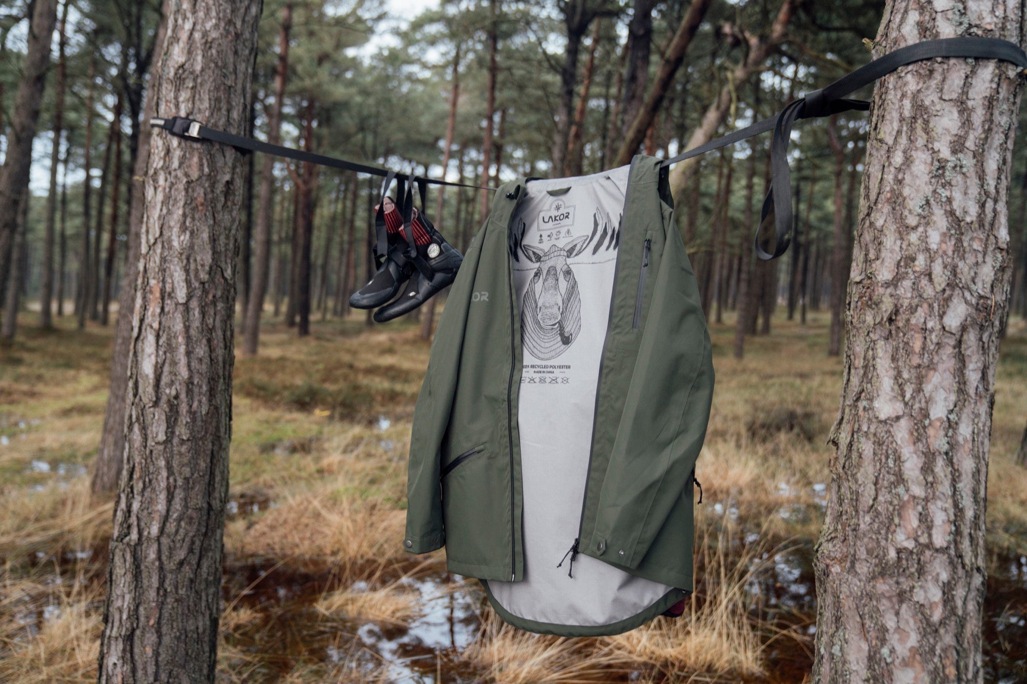 Älgjacka (grön) 