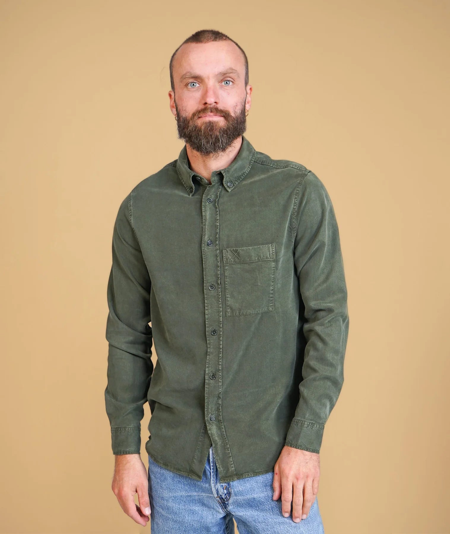 Yvon Herren-Button-Down-Hemd