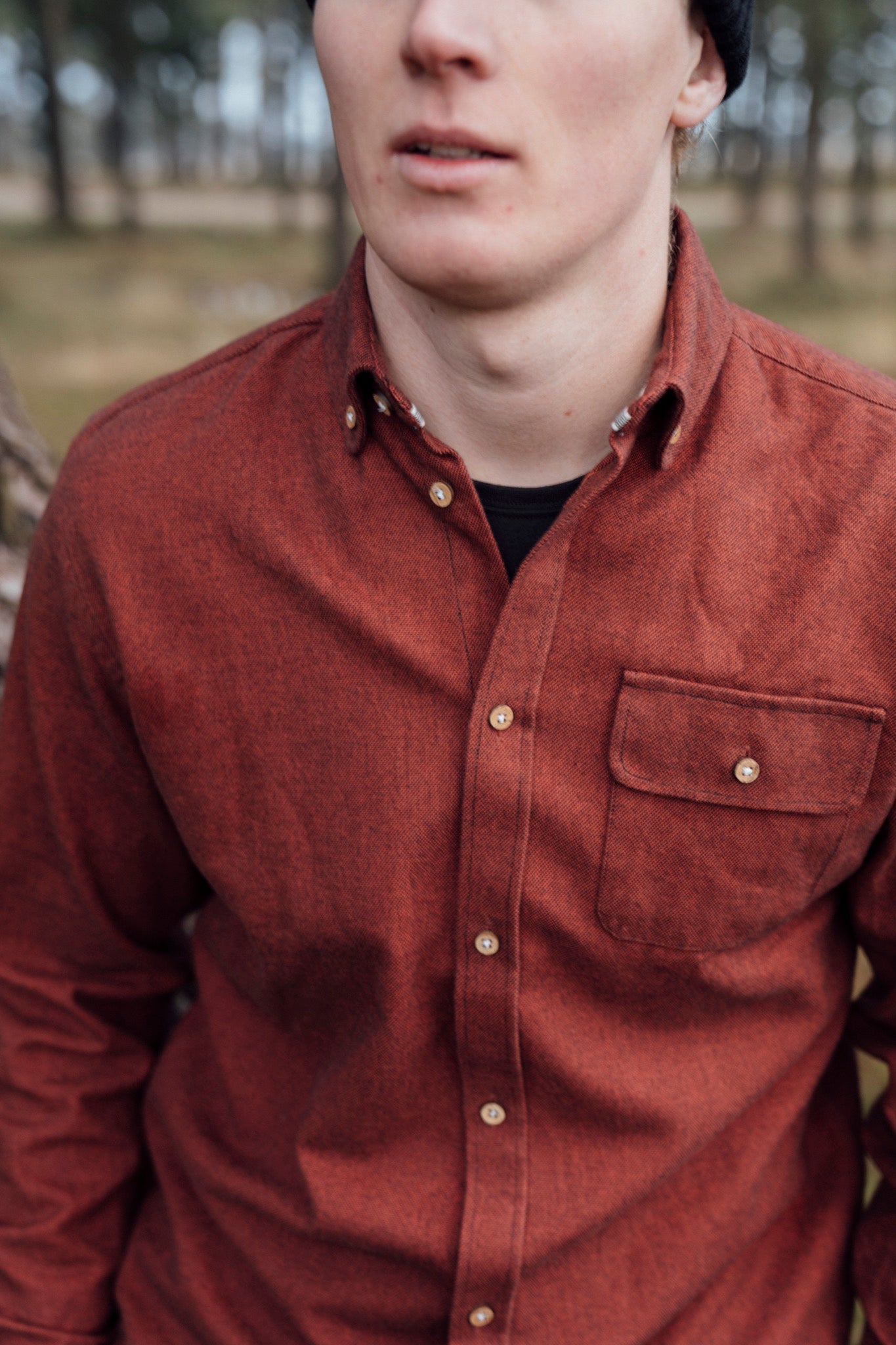 Moss Shirt (Bordeaux) 