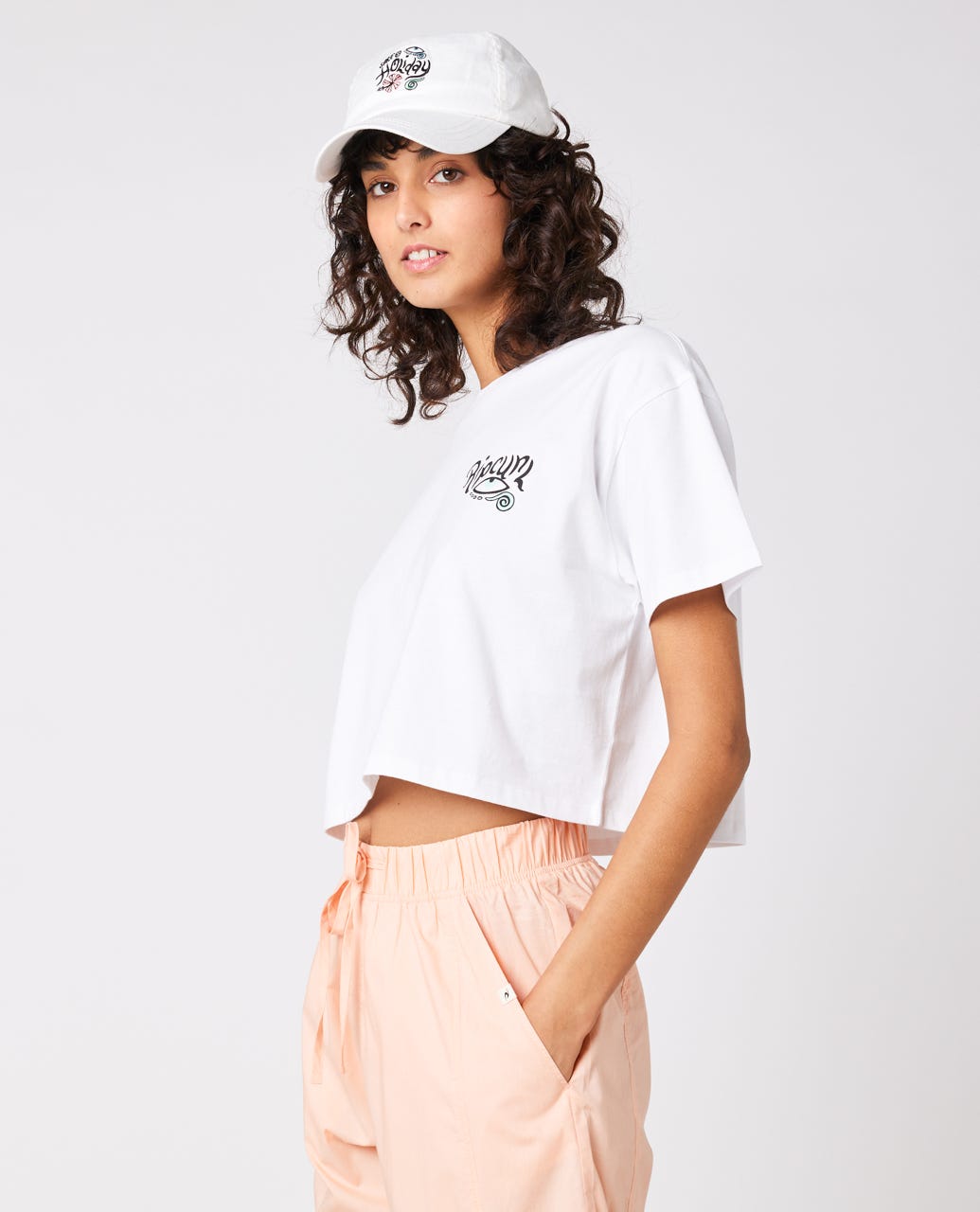 Paradiso Crop Kurzarm-T-Shirt