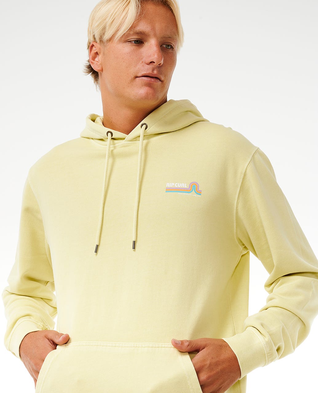Surf Revival fleece med huva
