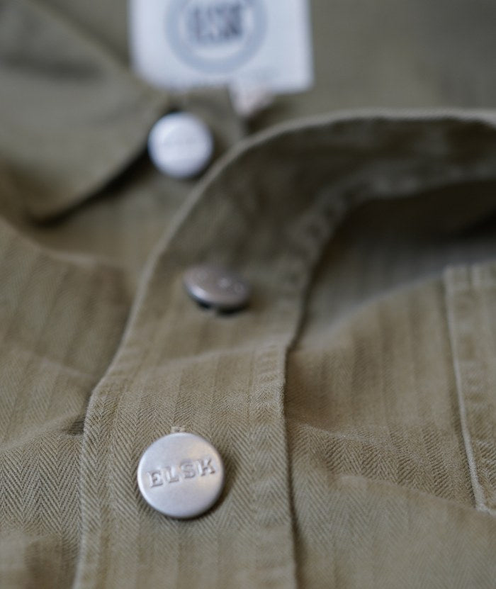 Kilian Men'S Herringbone Overshirt