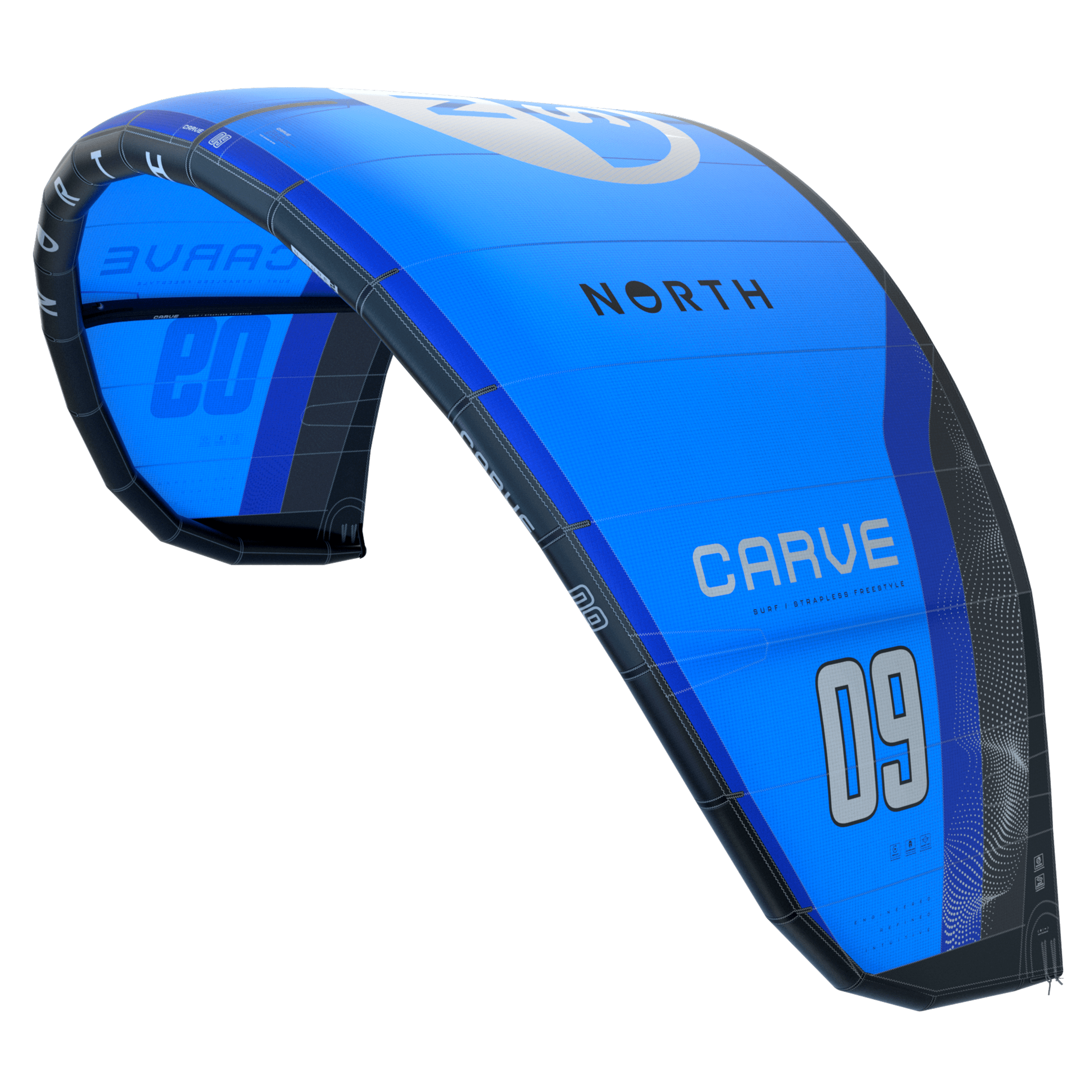 Carve Kite - Pacific Blue