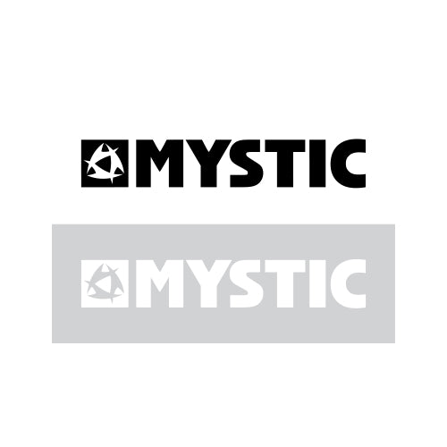 Mystic - Mystic Cut Out Sticker Small 165mmx28.5mm. (Set of 10) - White - 2021