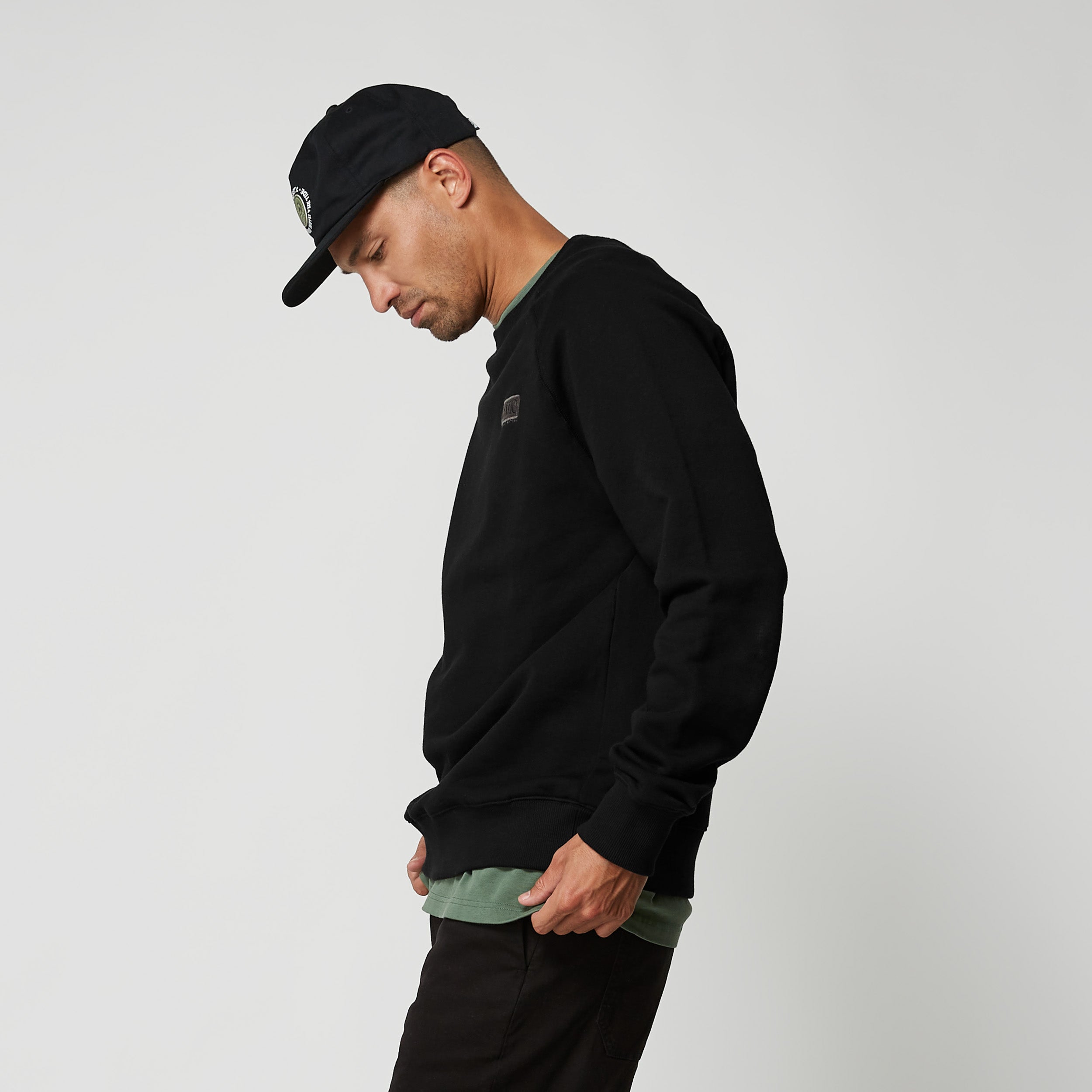 Mystic - Mayhem Crew Sweat - Black
