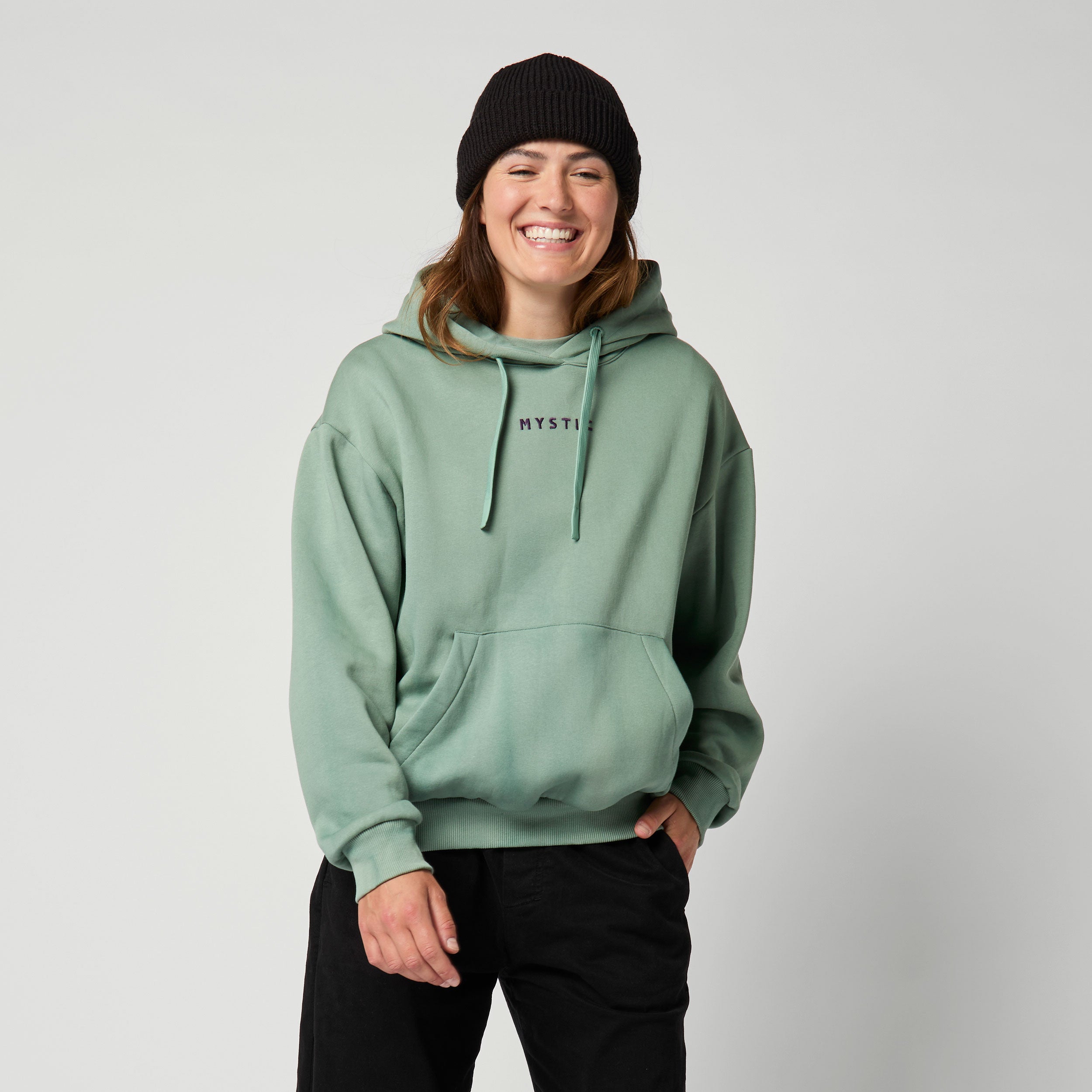 Mystic - Brand Hoodie Seasonal Sweat - Frozen Green 