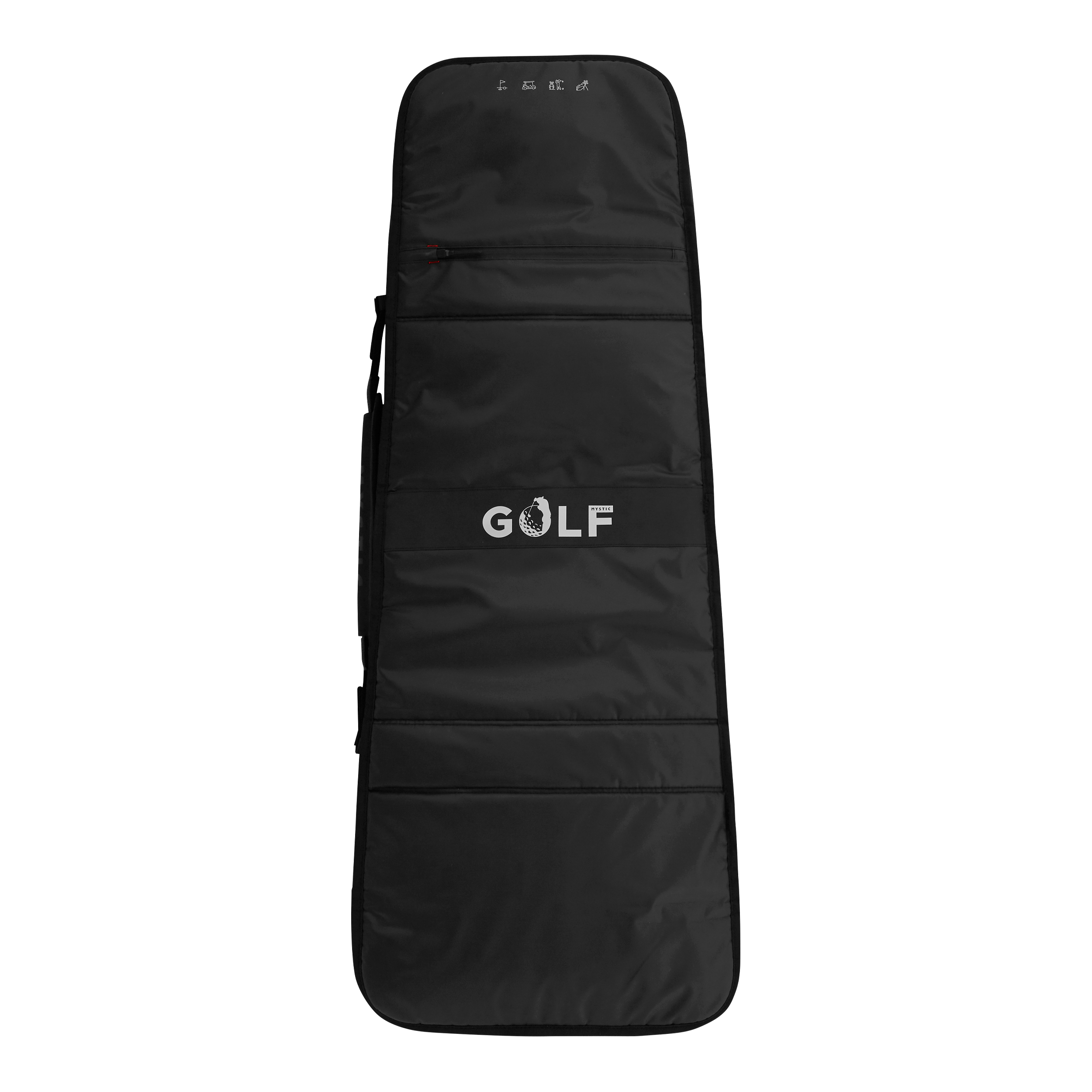 Mystic - Saga Golf Bag Boardbag - 2025 - Schwarz