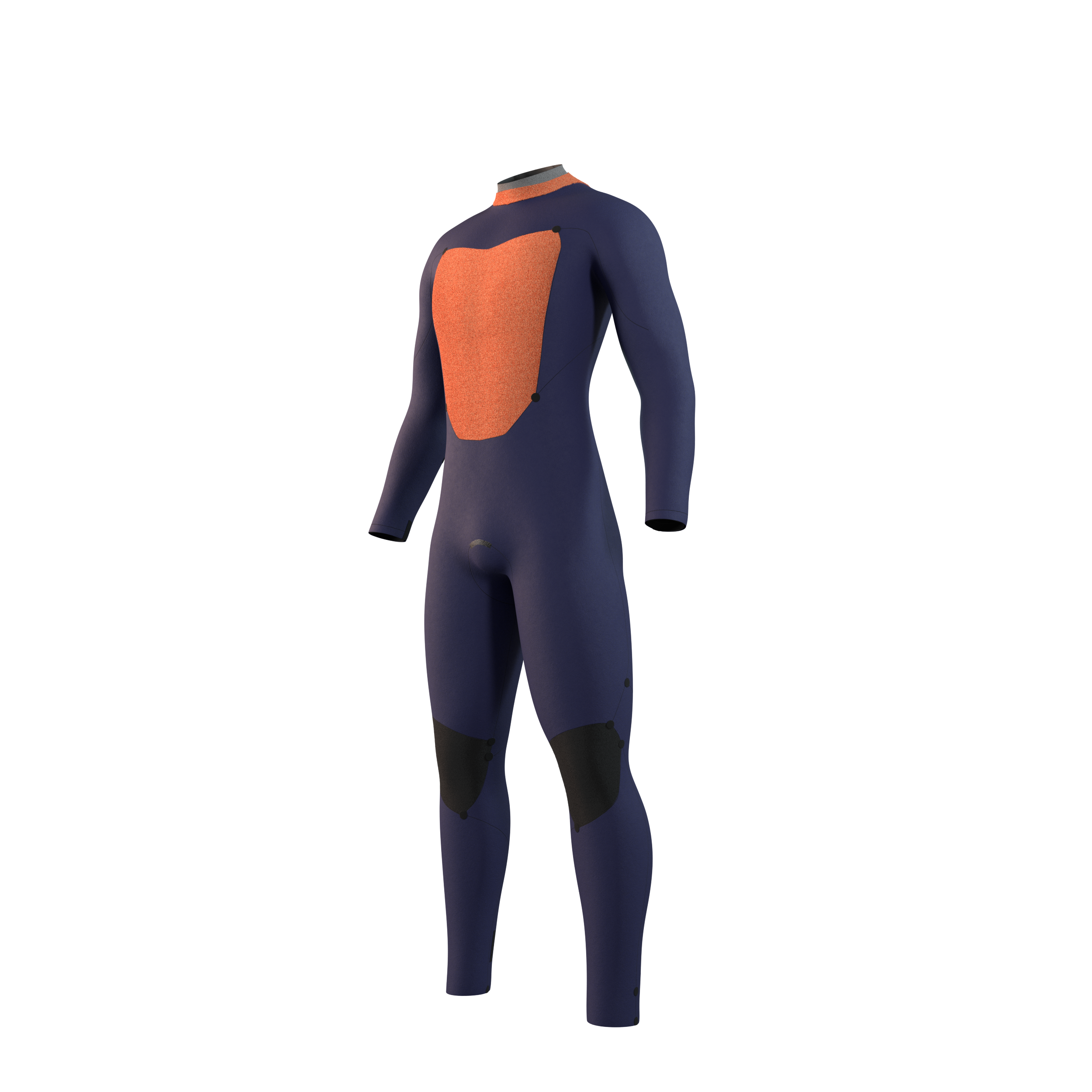 Mystic - Star Fullsuit 4/3mm Bzip - 2025 - Dark Olive