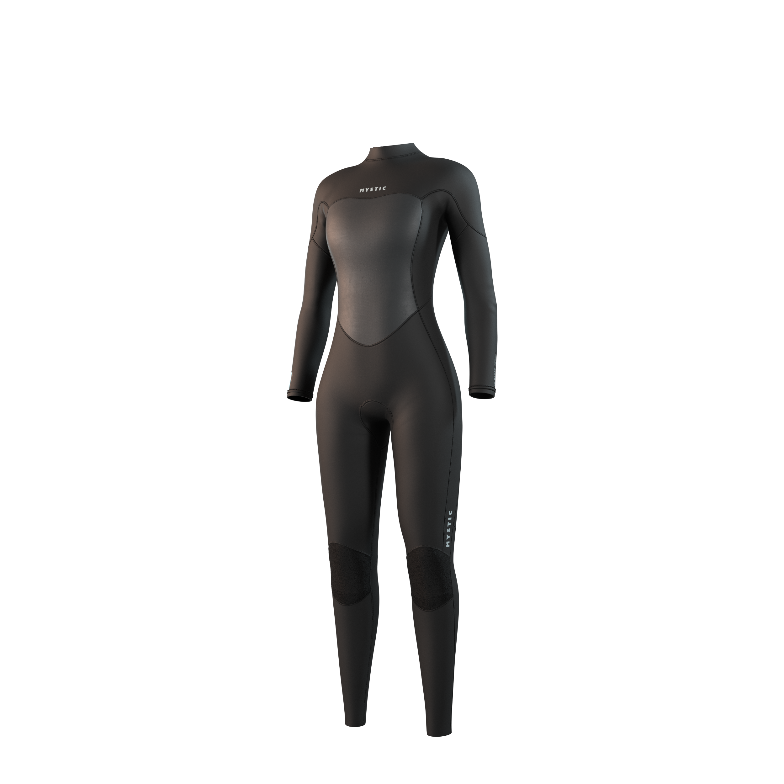 Mystic - Brand Fullsuit 3/2mm Bzip Flatlock Women - 2025 - Black