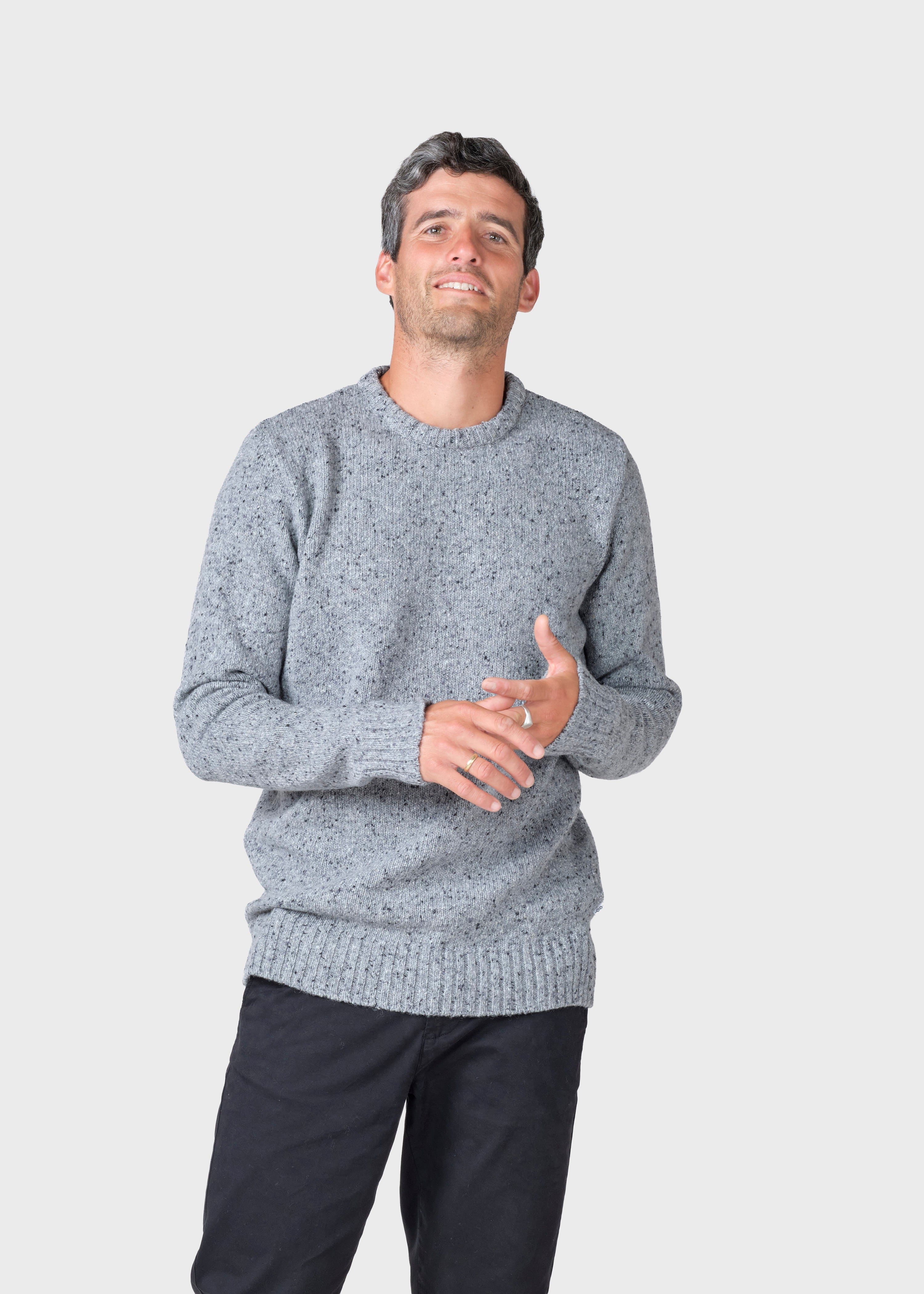 Aage Knit - Light Grey
