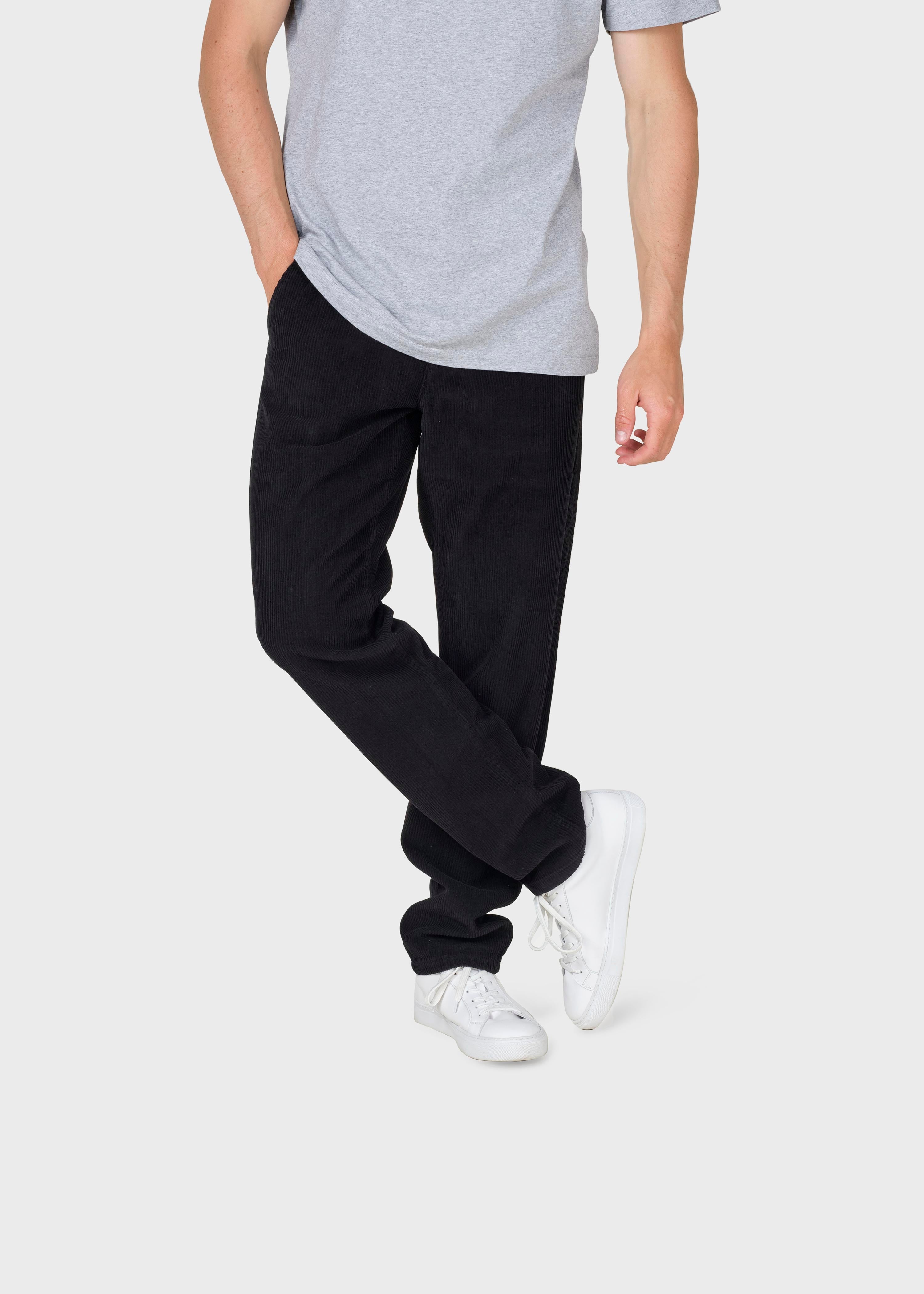 Allan Cord Pants - Black