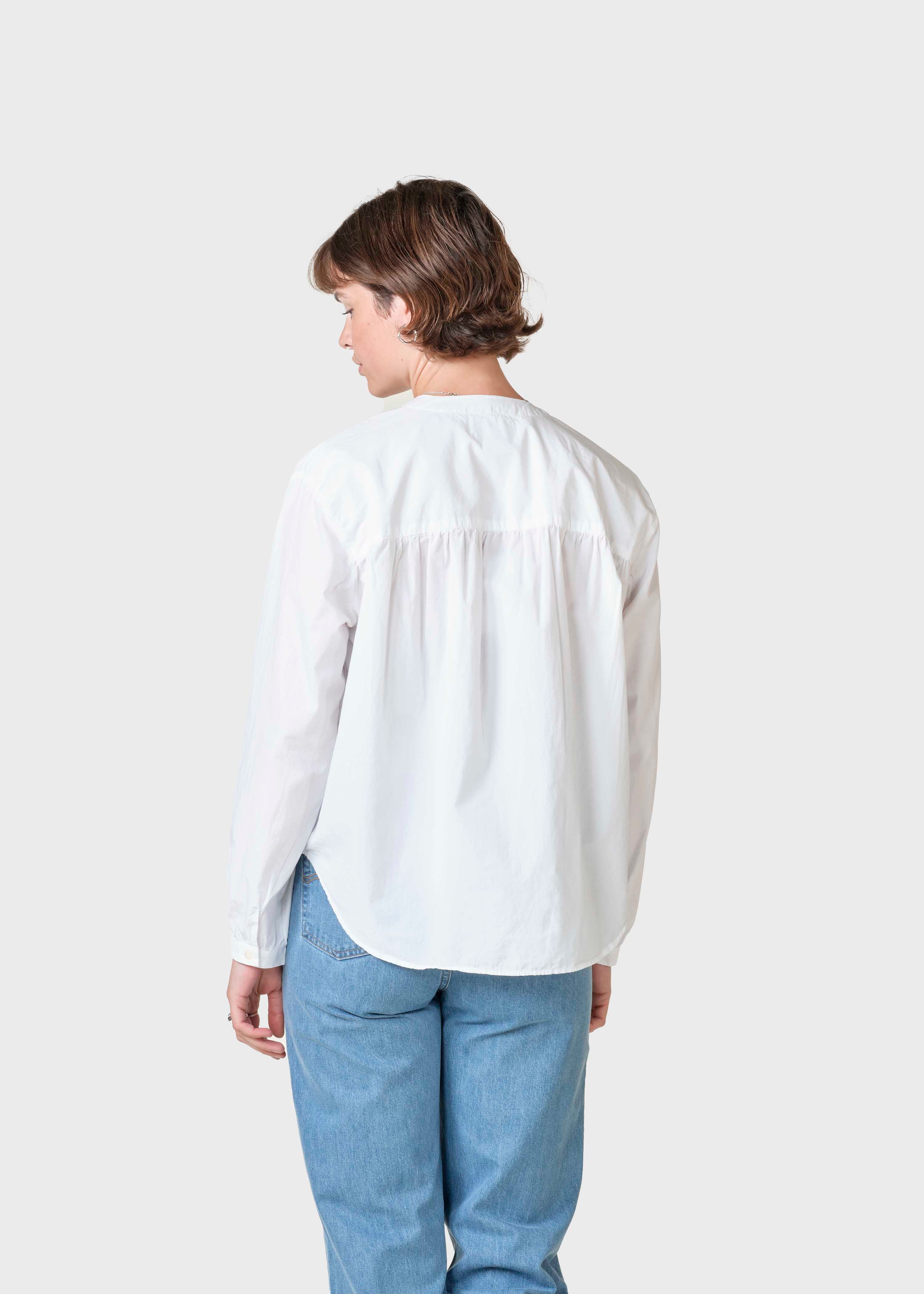 Alma Poplin Shirt - White