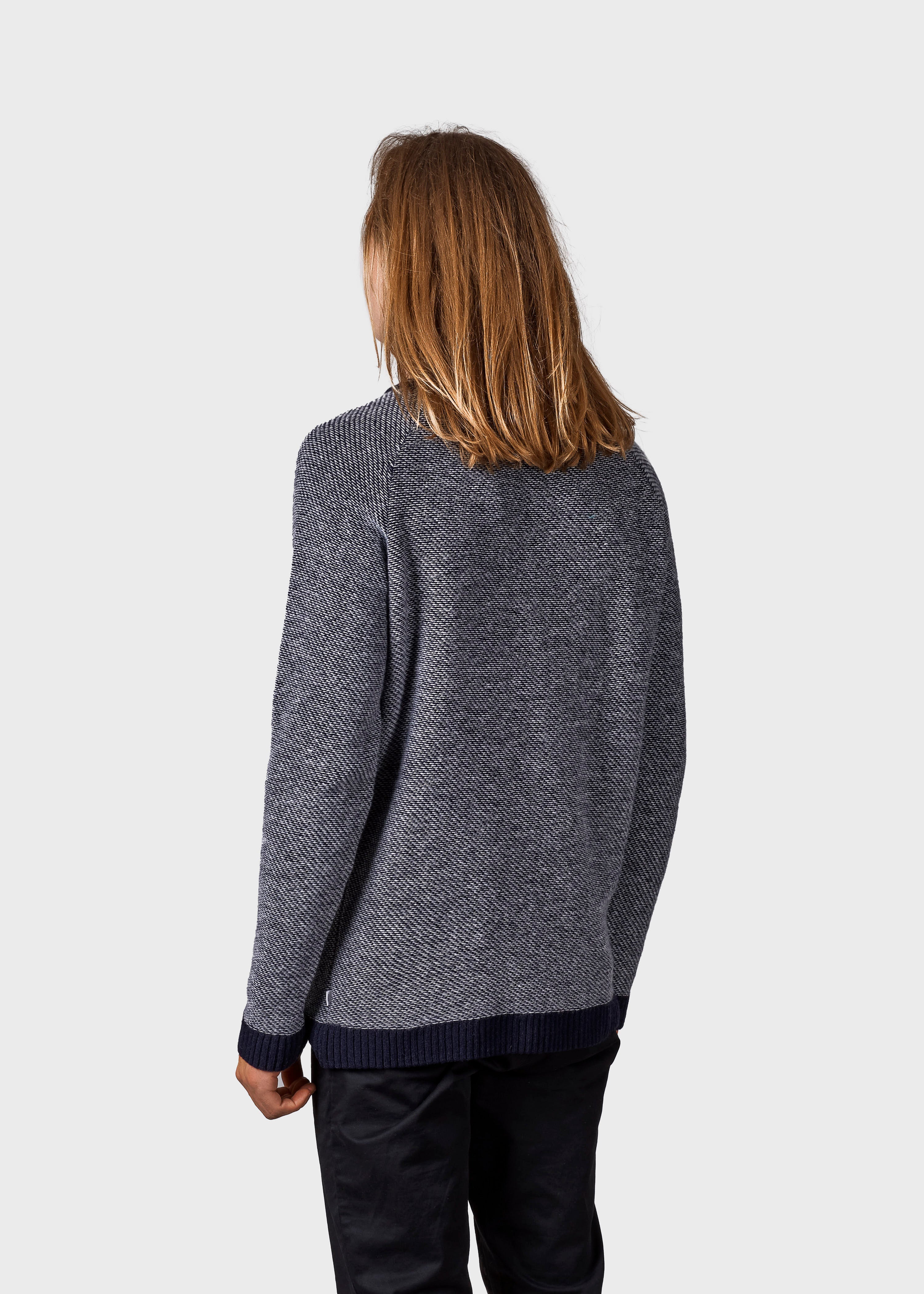 Arthur Knit - Navy/cream