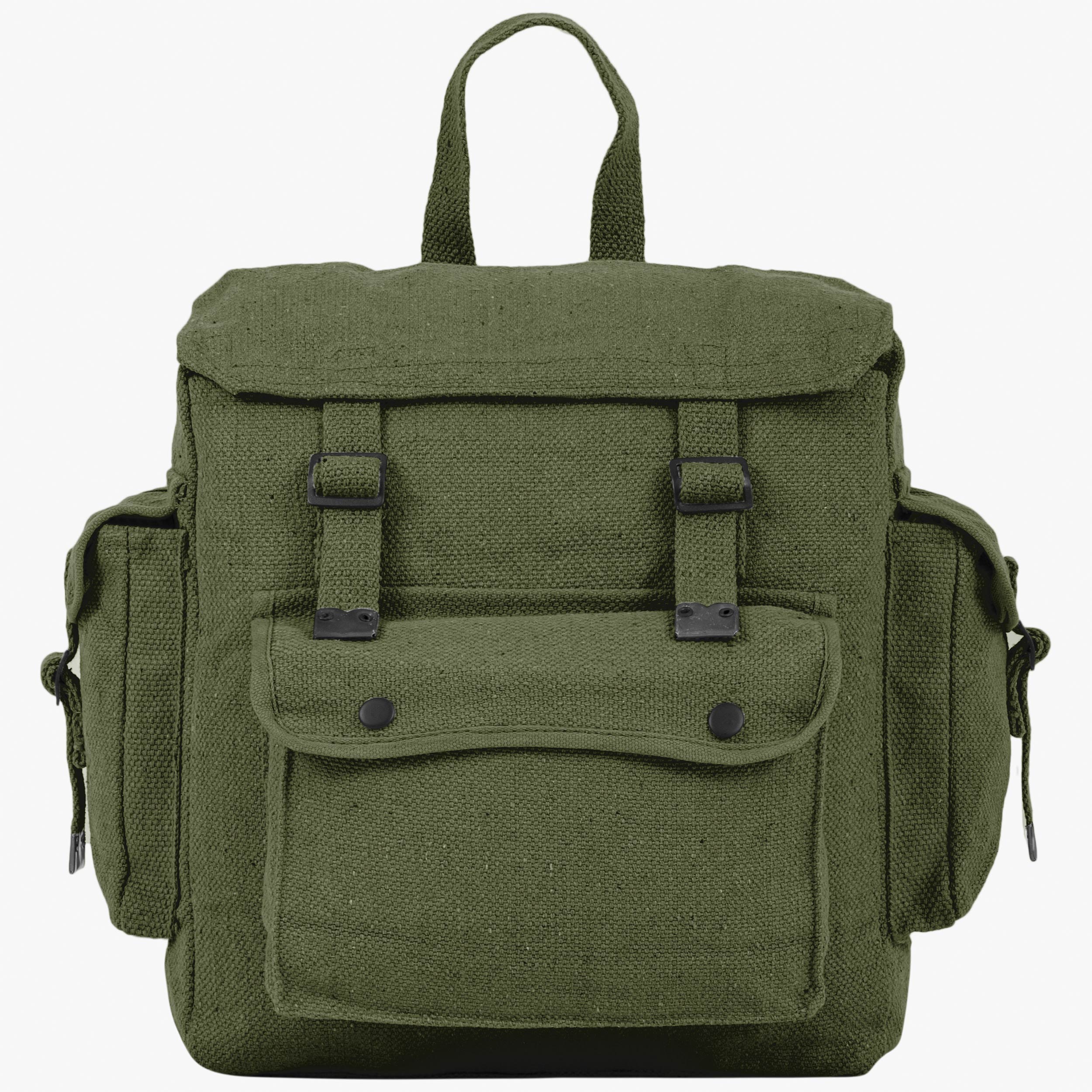 Highlander - Large webbing backpack with pockets