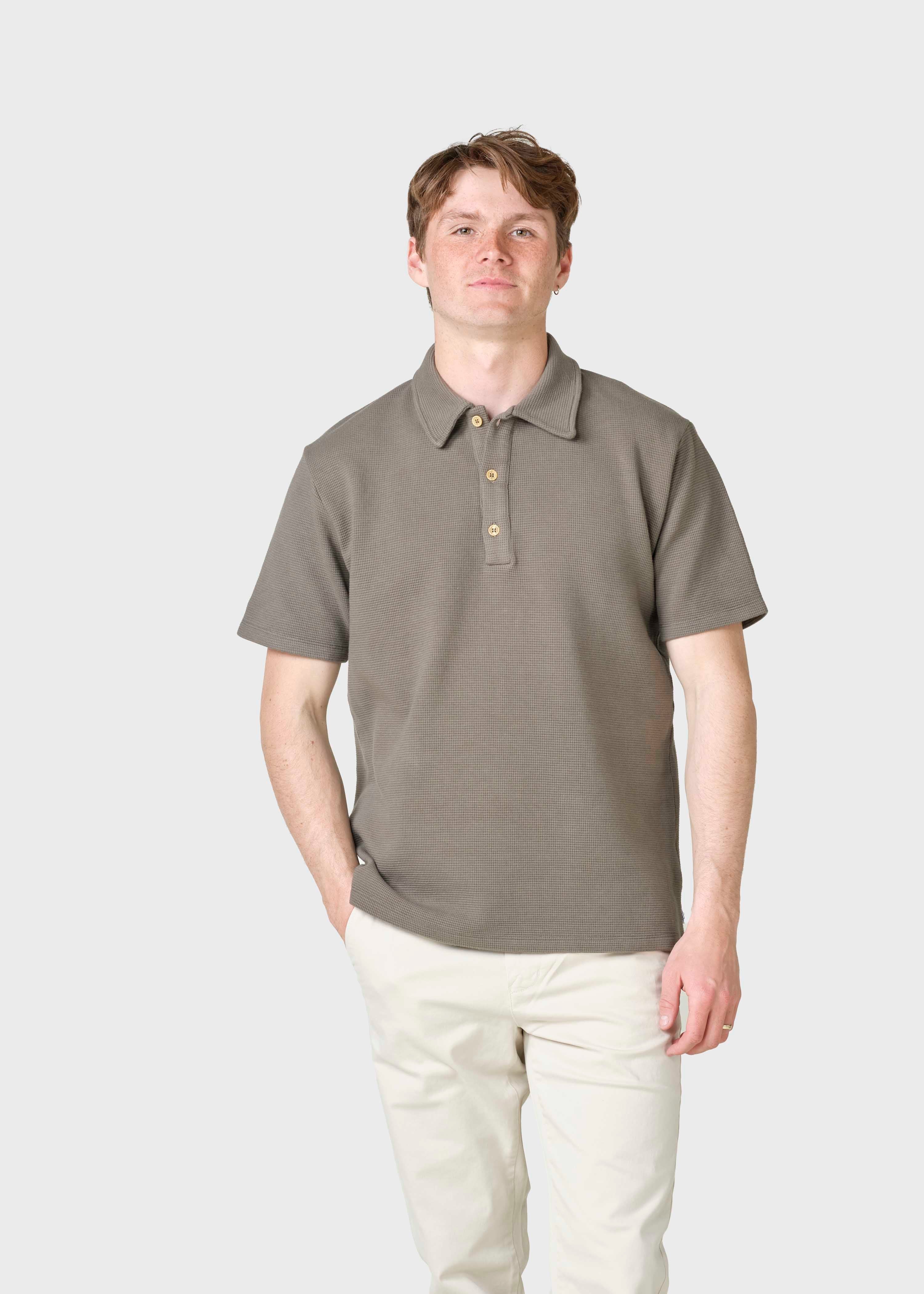 Banks Polo Tee - Taupe