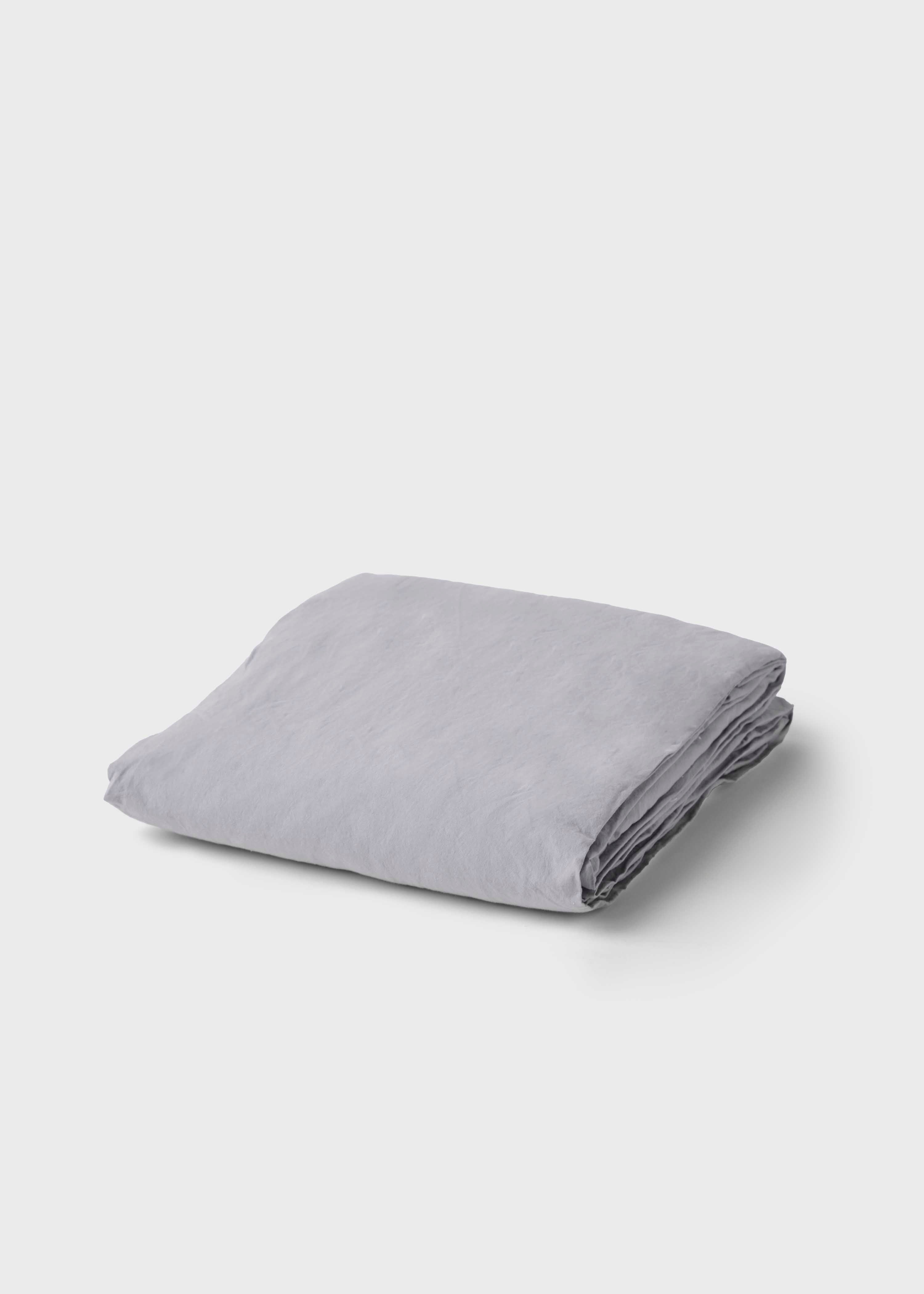 Bed Sheet 90 X 200 X 30 - Pastel Grey