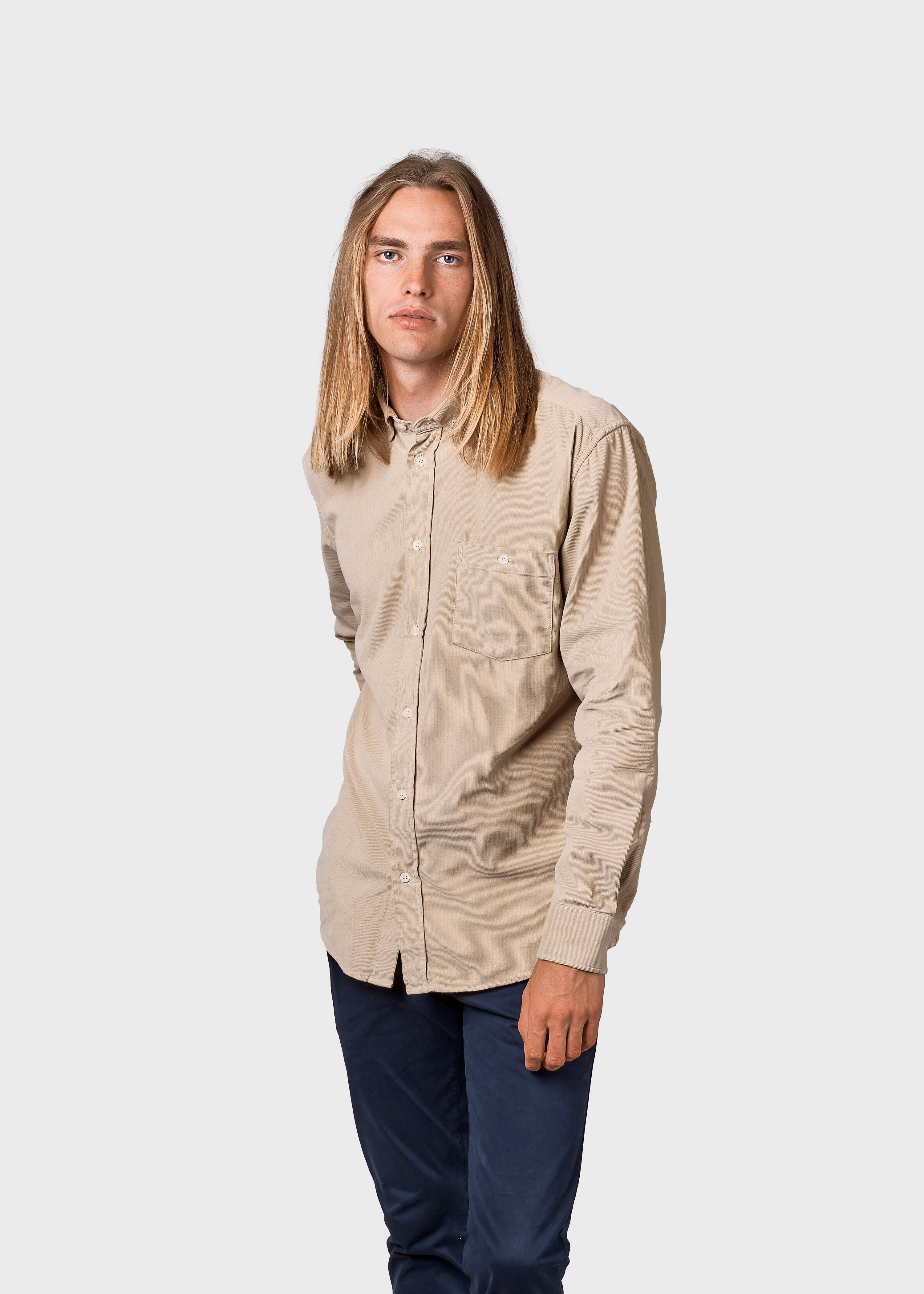 Benjamin Corduroy Shirt - Sand