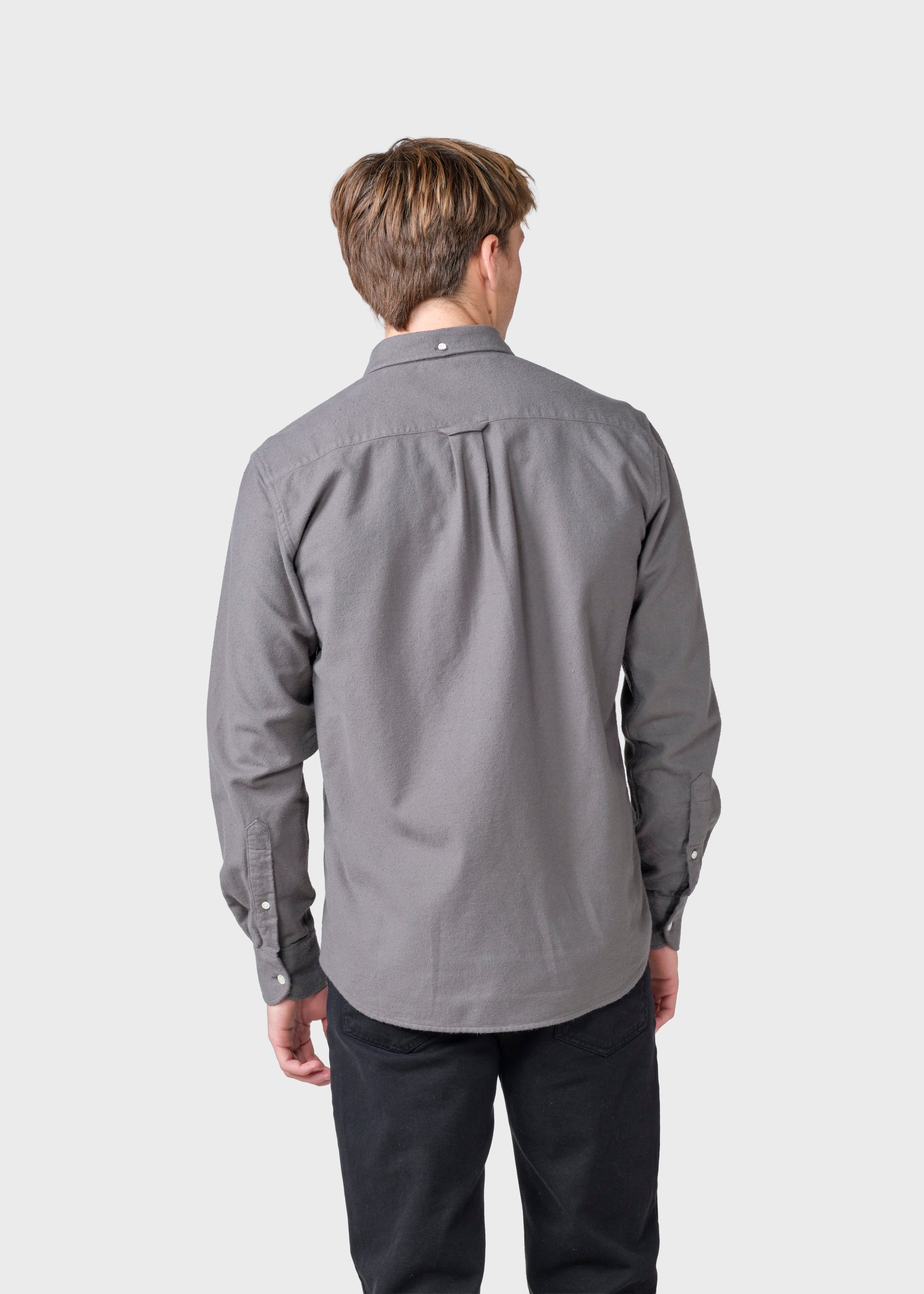Benjamin Flannel Shirt - Taupe