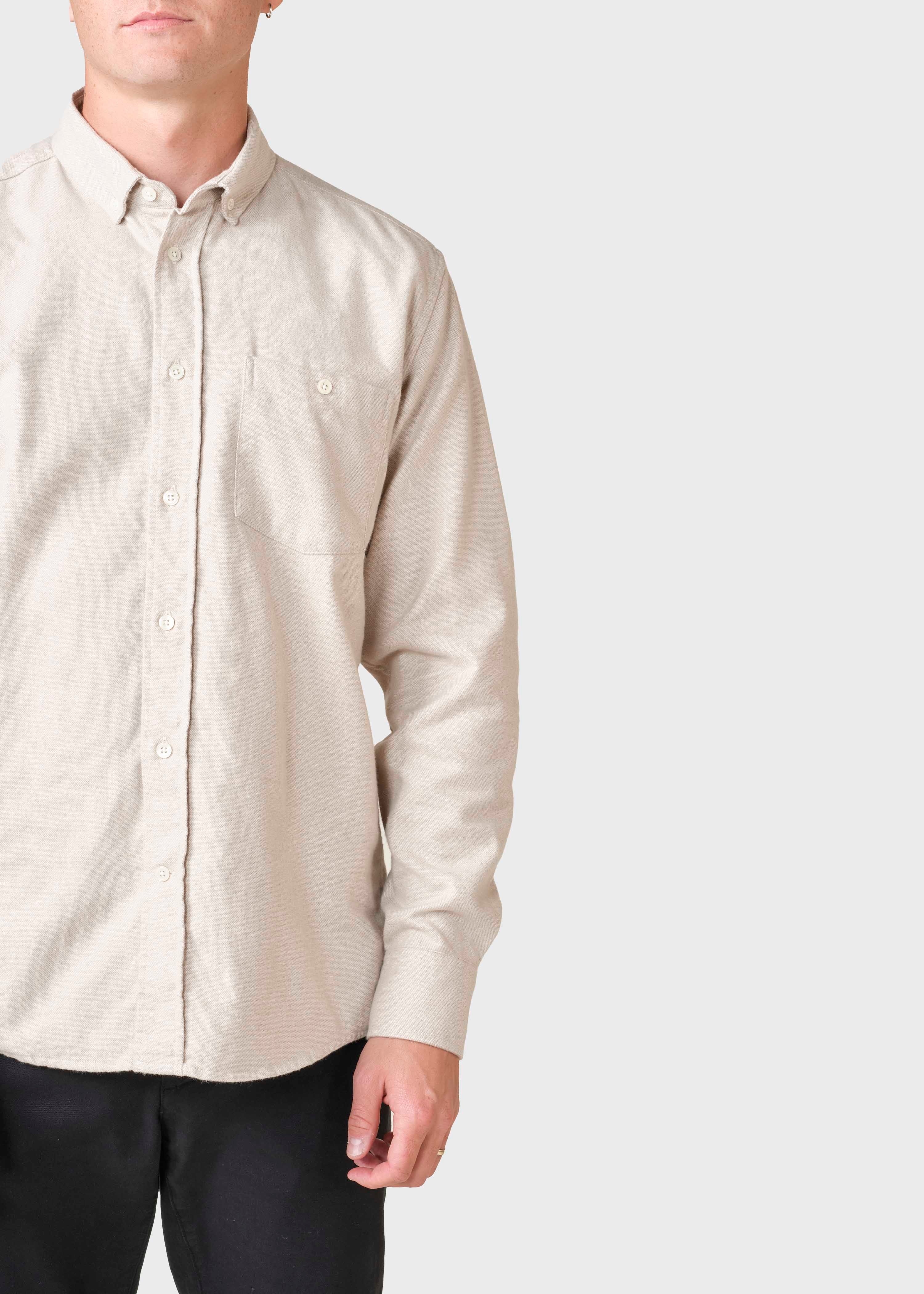 Benjamin Lumber Shirt - Sand Melange