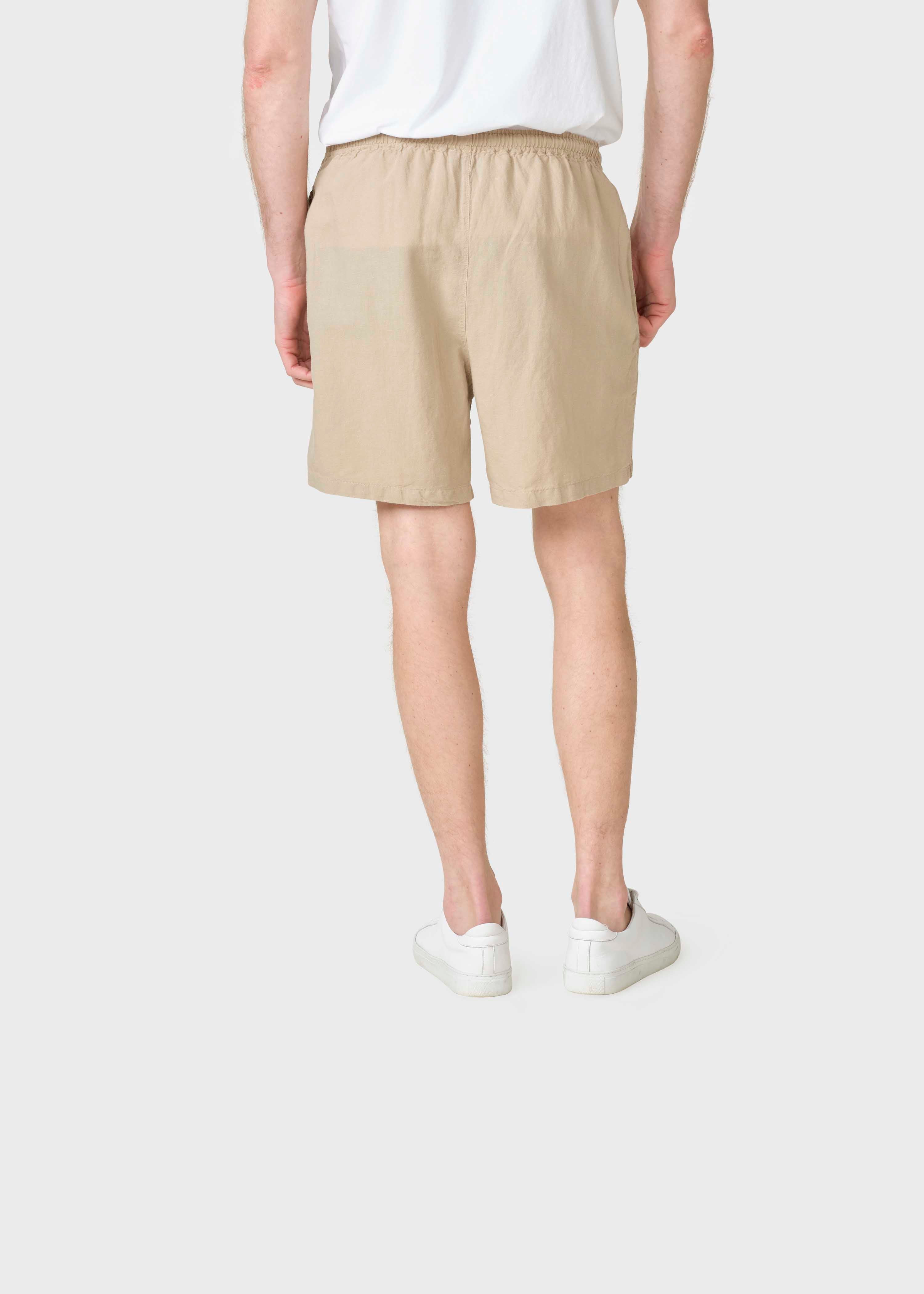 Bertram Linen Shorts - Sand