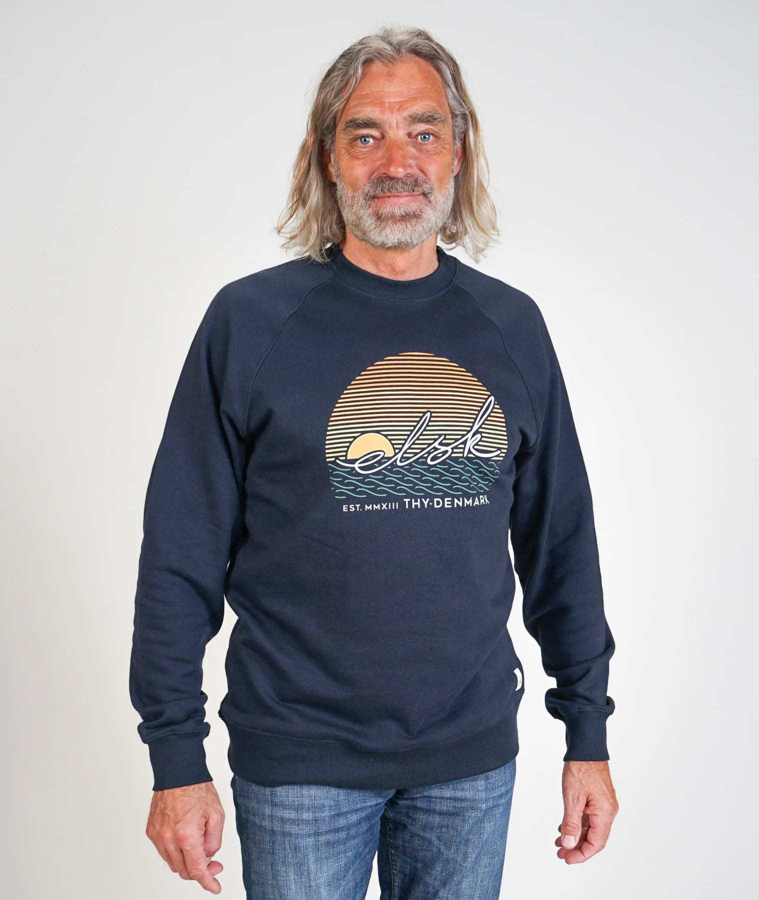 Sunsign Men'S Cross Crewneck