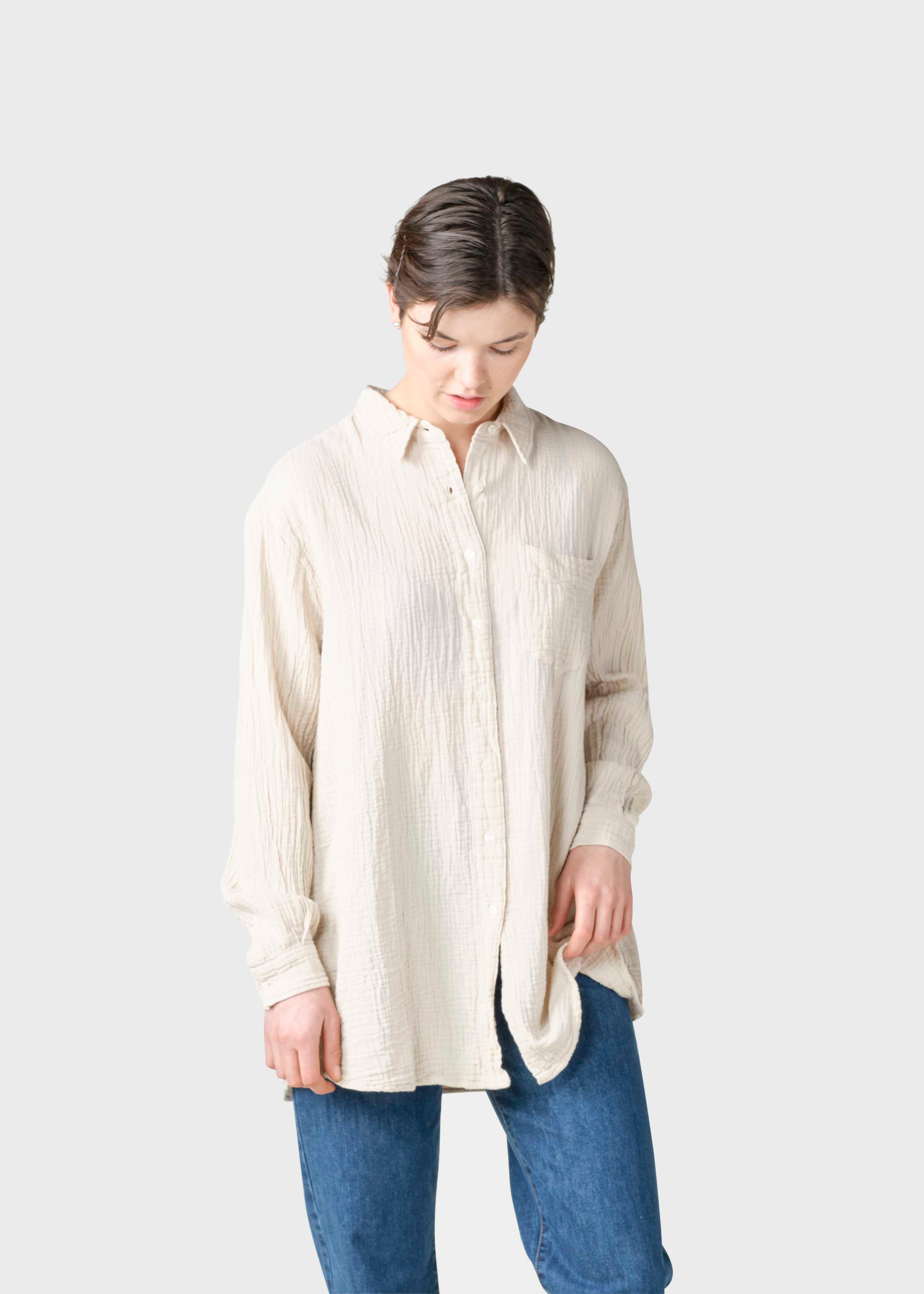 Dahlia Shirt - Pastel Sand