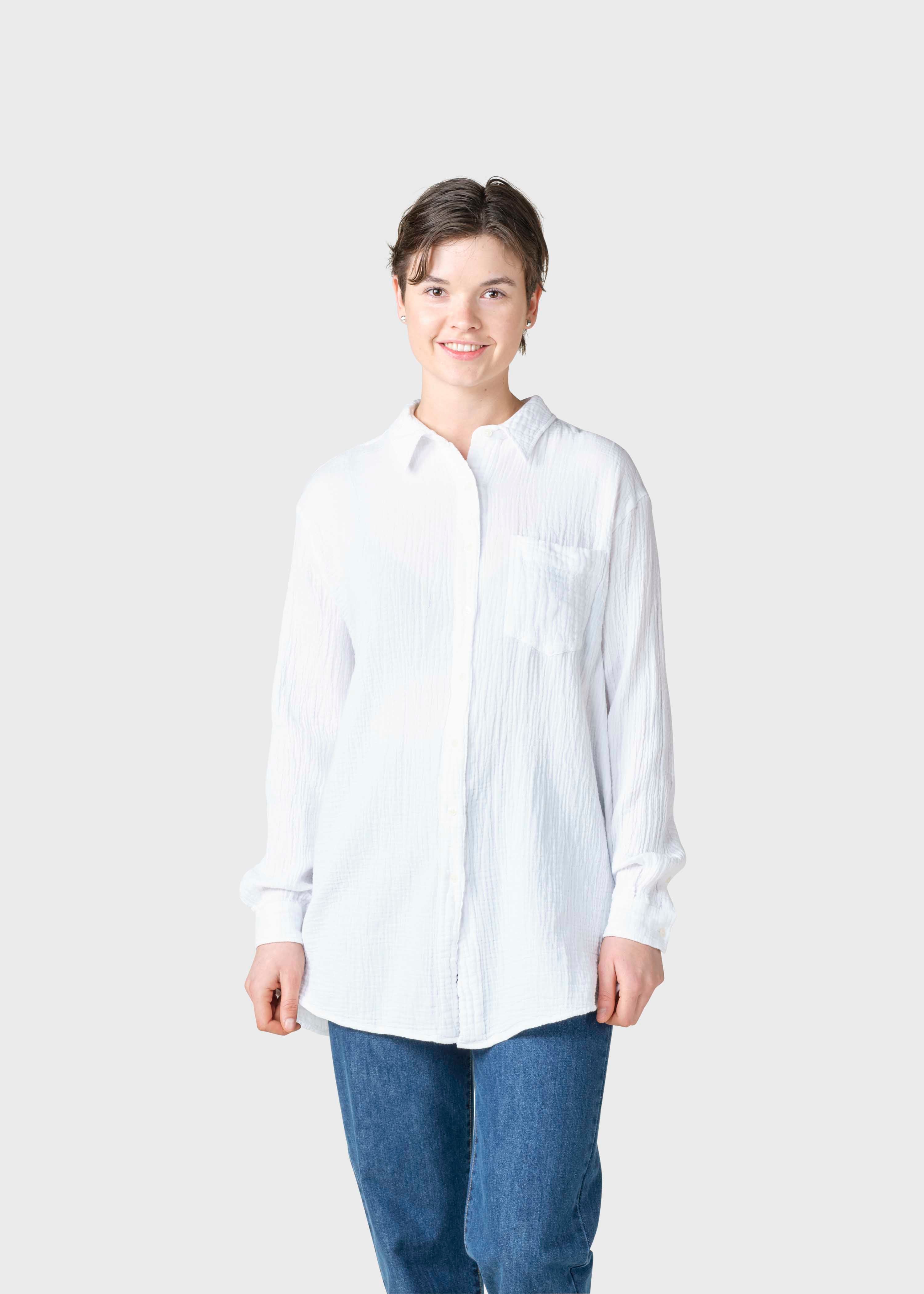 Dahlia Shirt - White