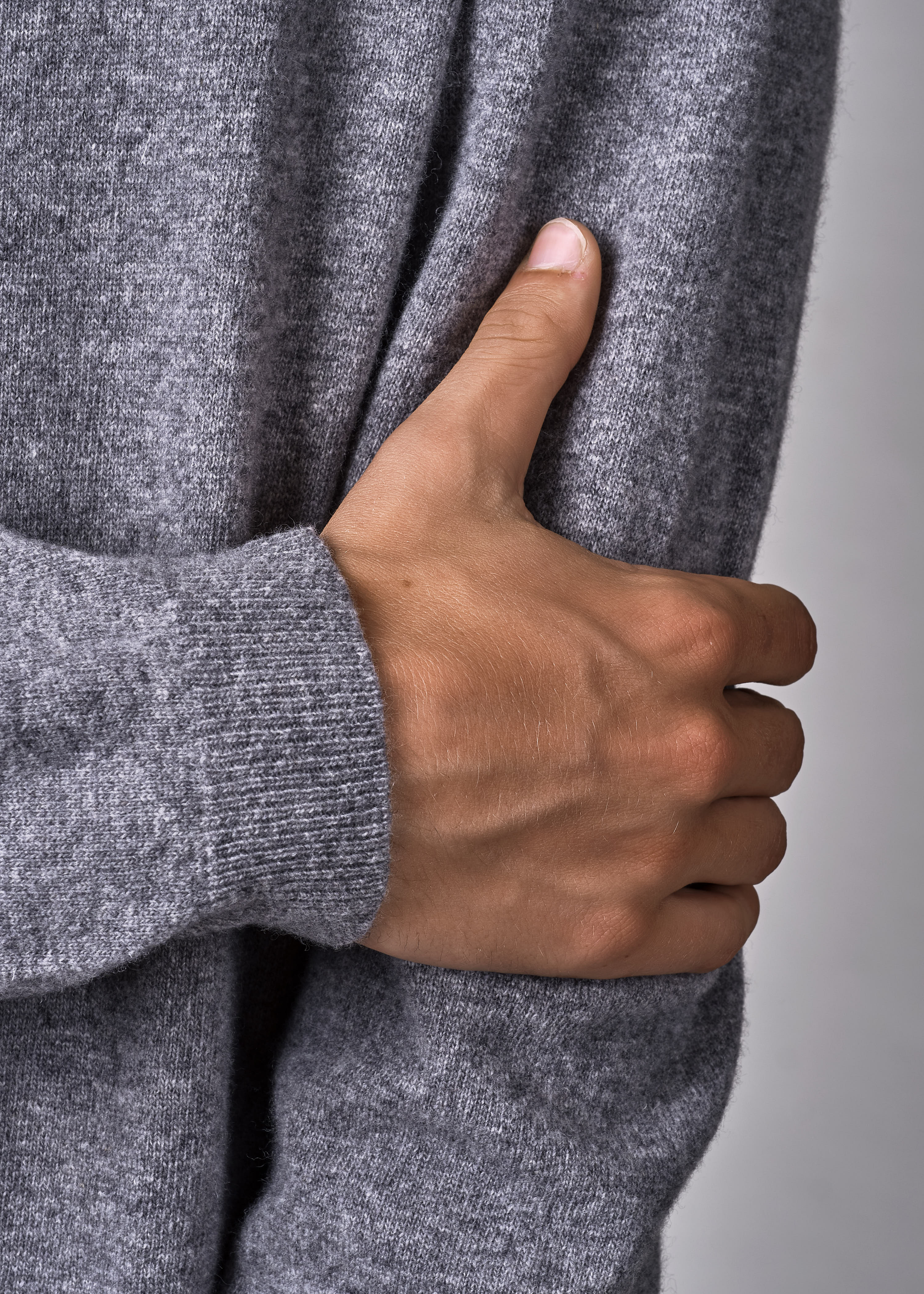 Daniel Knit - Light Grey