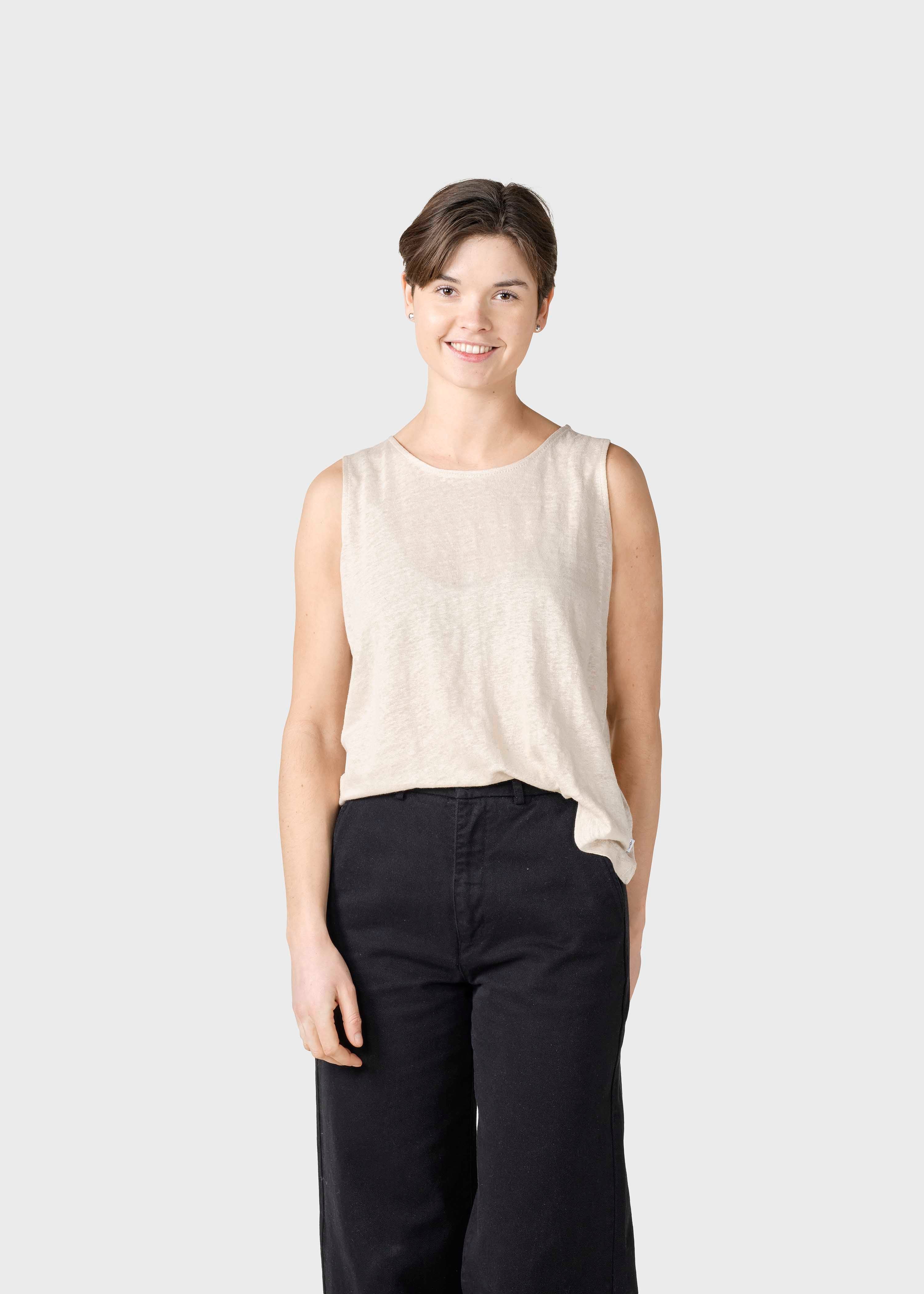 Dee Tank Top - Pastel Sand