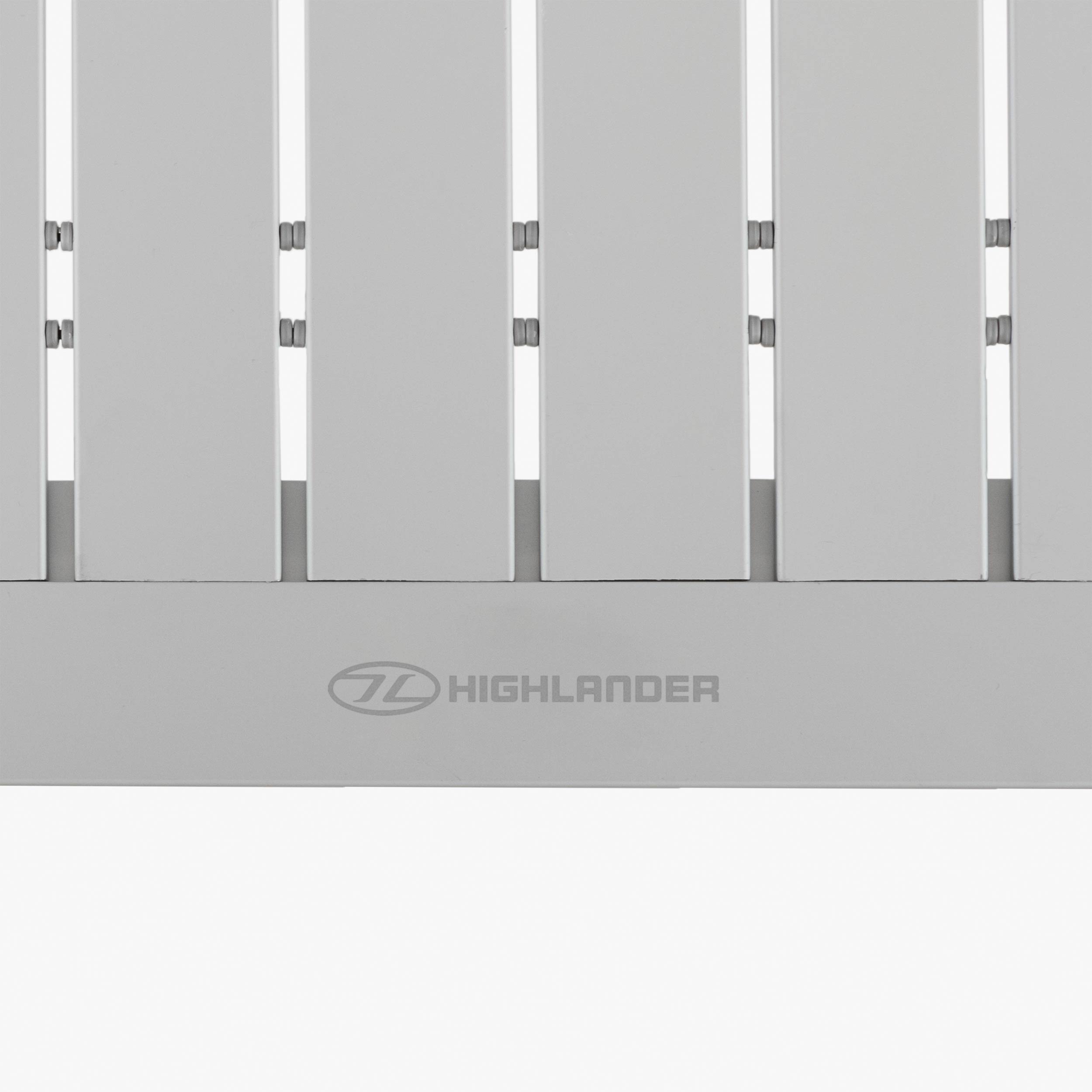 Highlander - Aluminum Slats Foldable Camping Table, Small