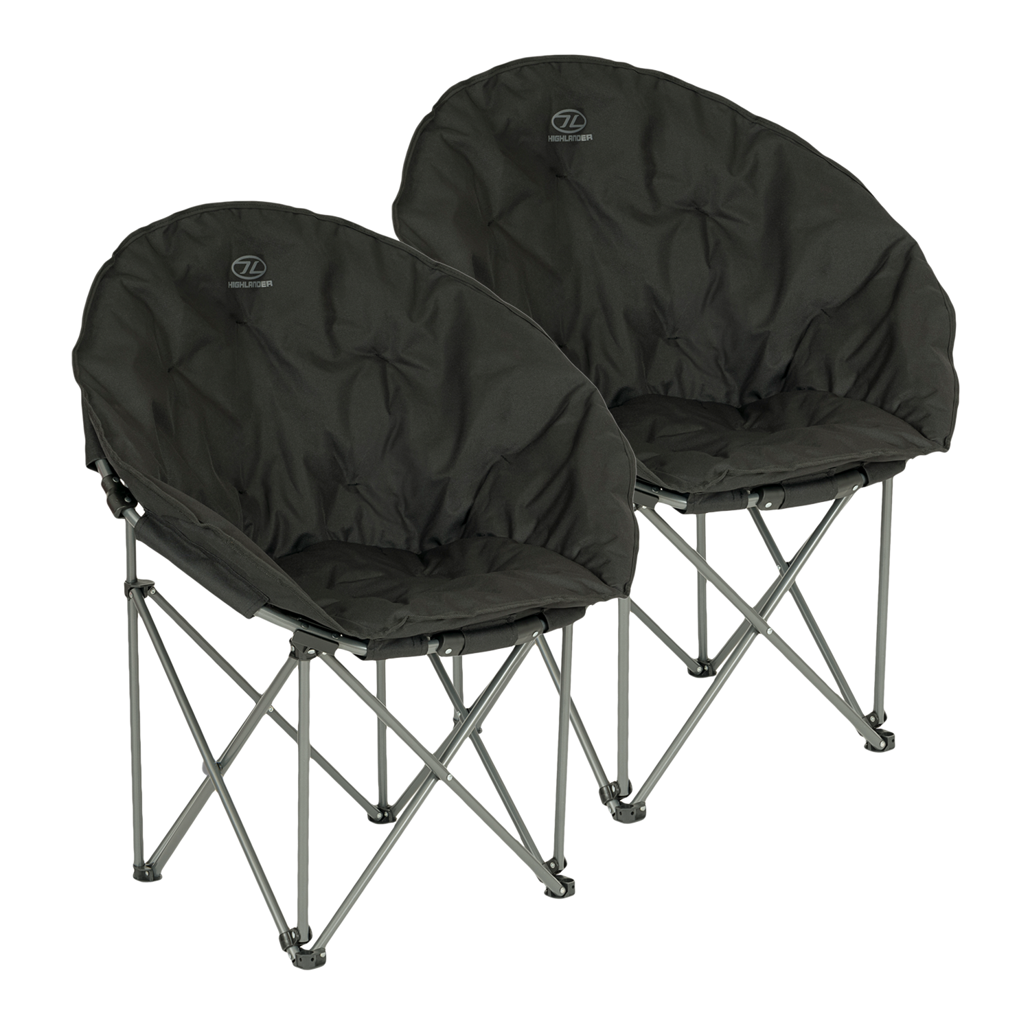 Highlander - Camping Moon Chairs, Two Pack