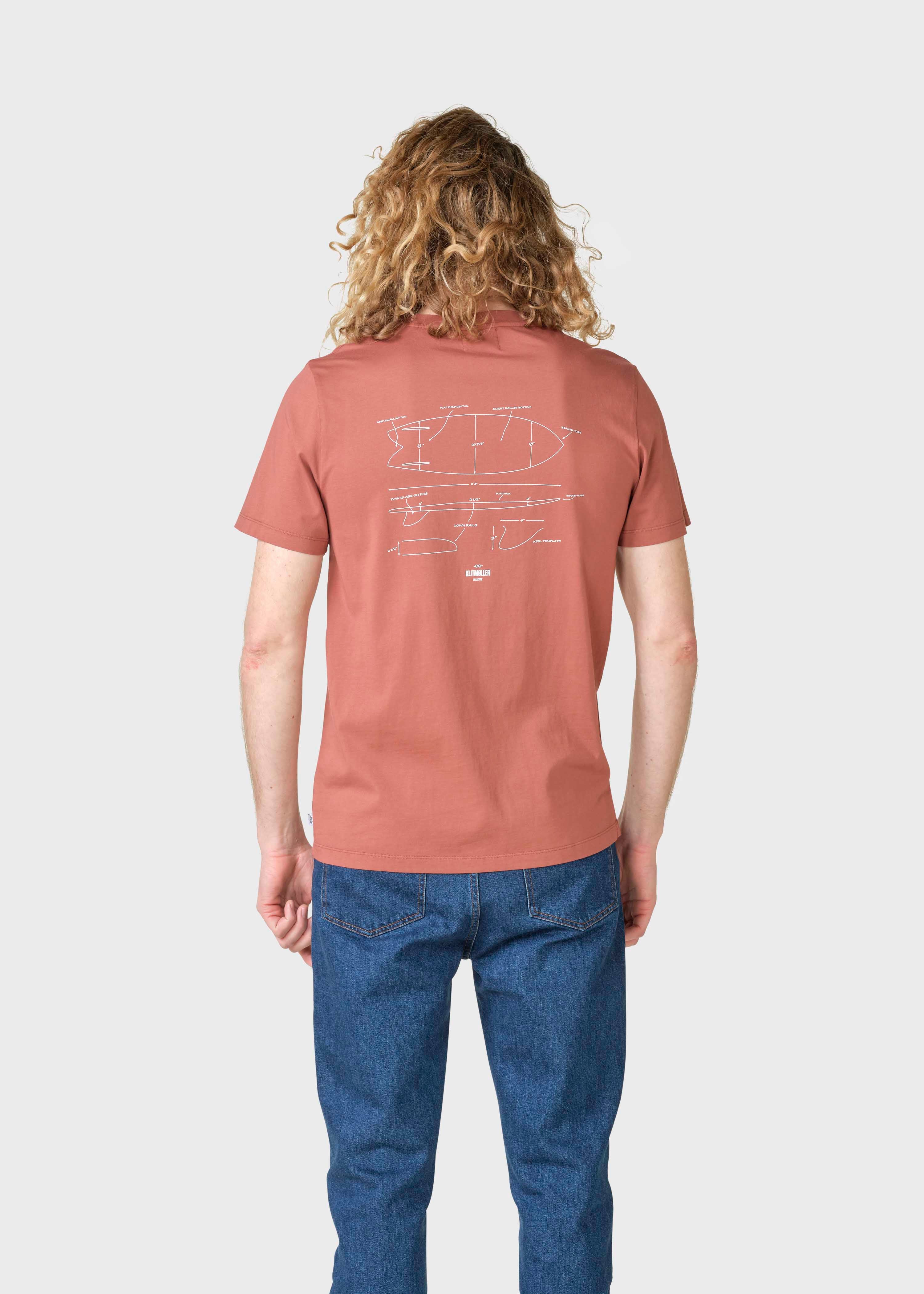 Foster Tee - Burnt Sienna