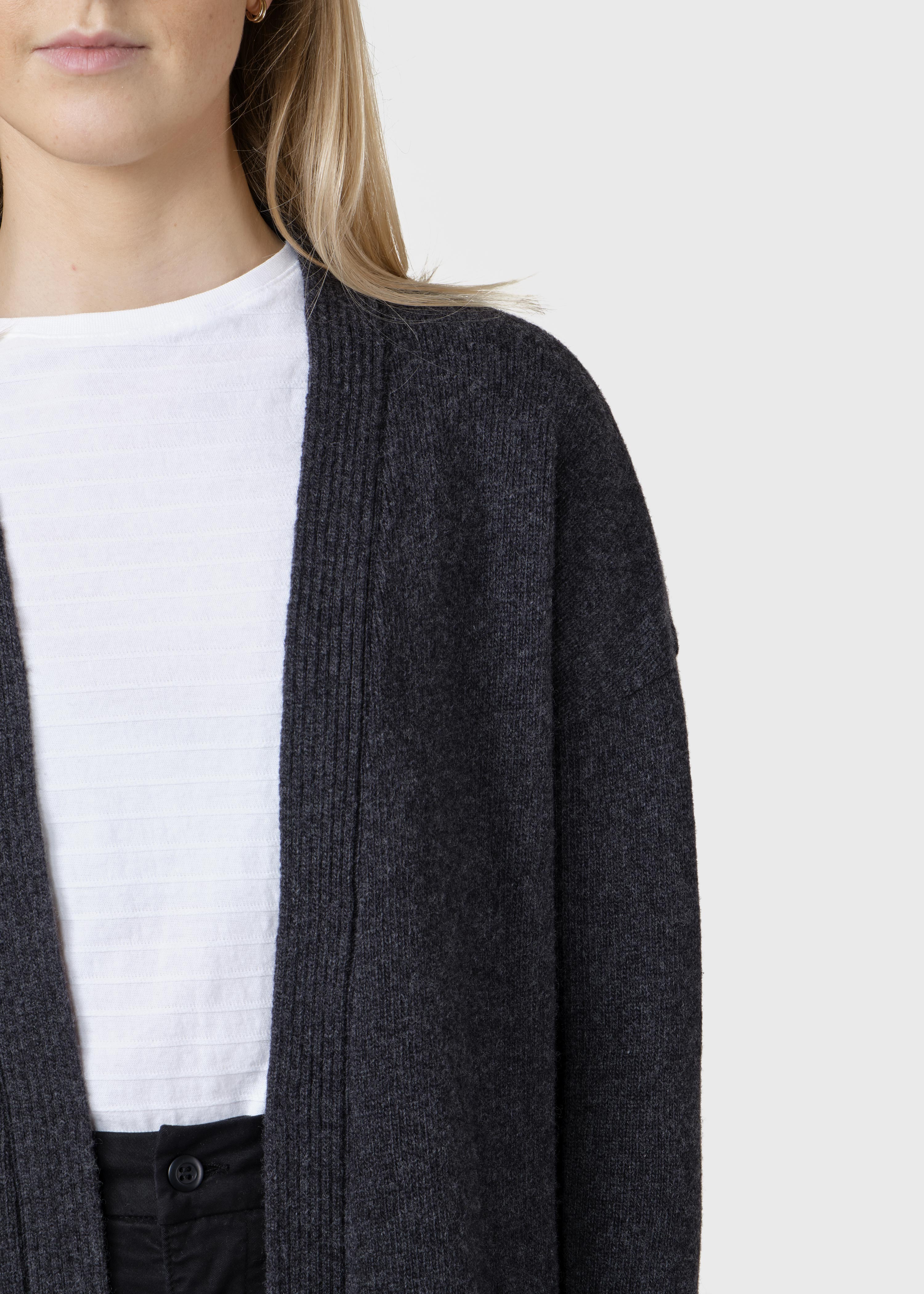 Gina Knit Cardigan - Anthracite