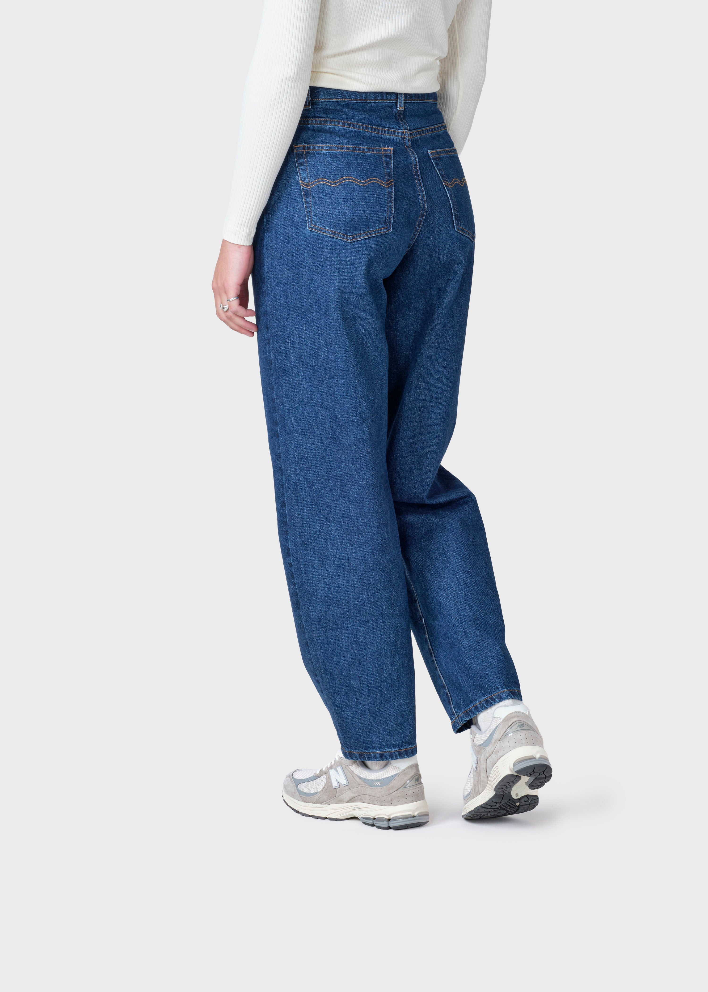 Gwen Denim Pants - Dark Blue
