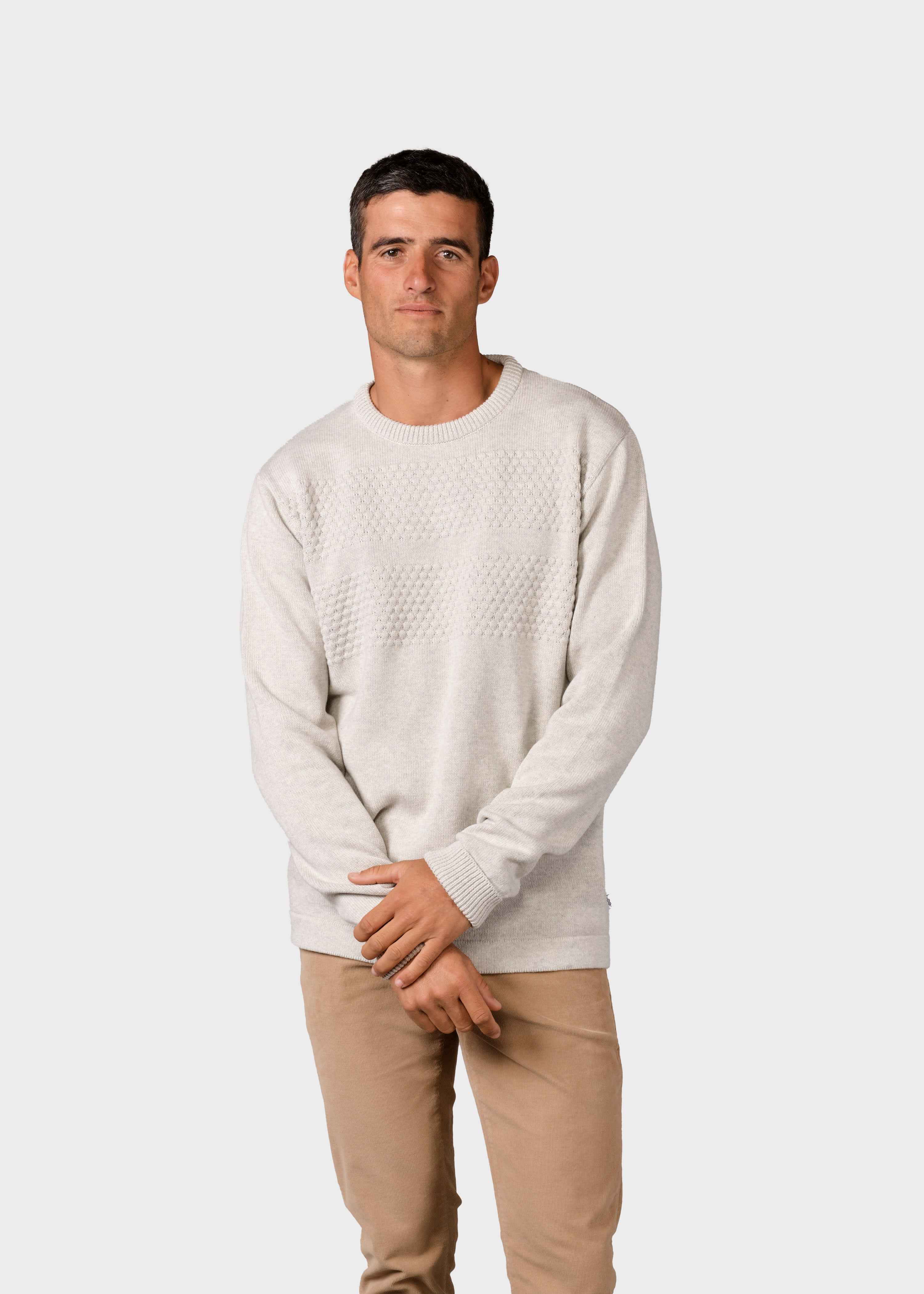 Herbert Knit - Cream Melange