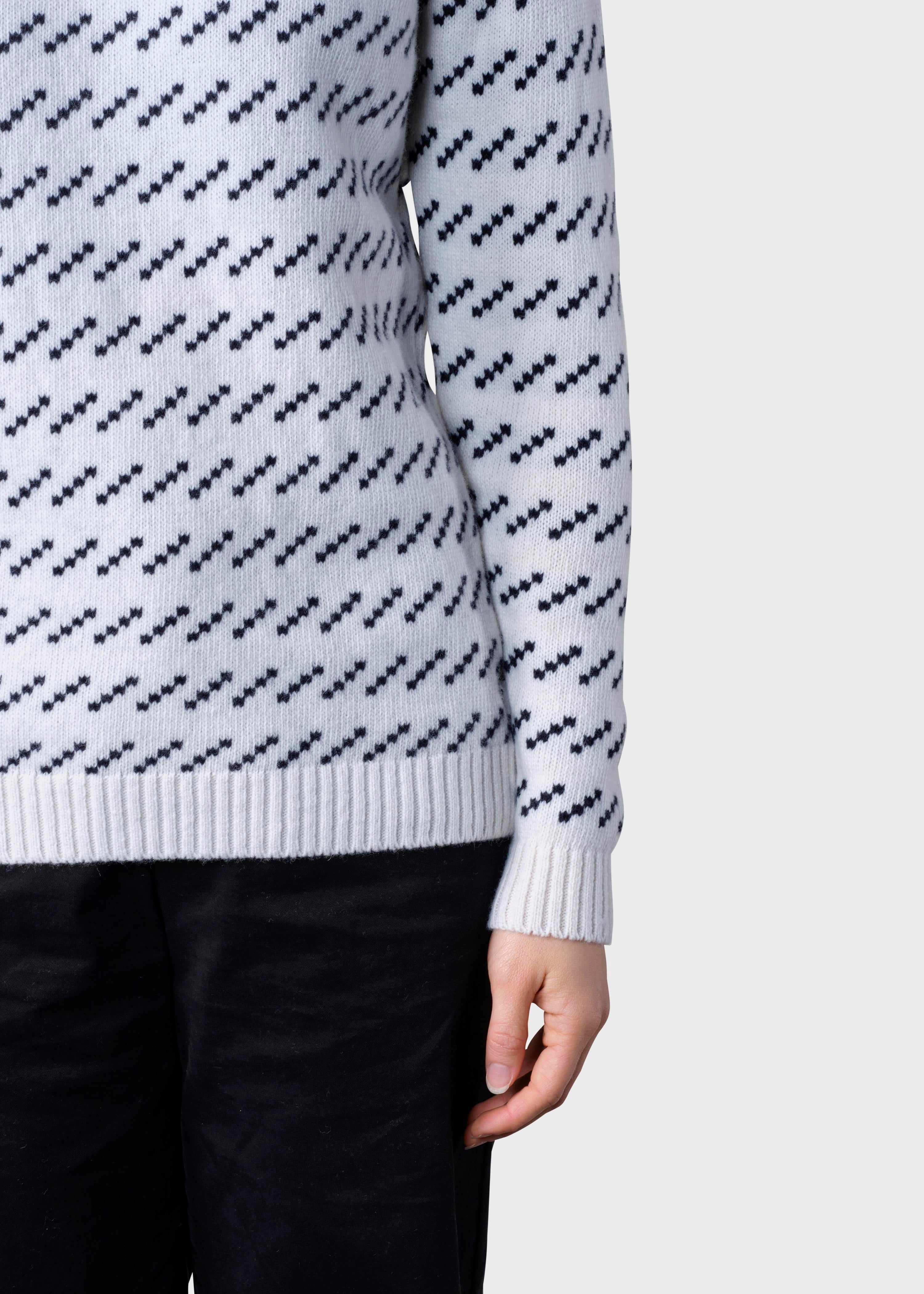 Hilda Knit - Cream/navy