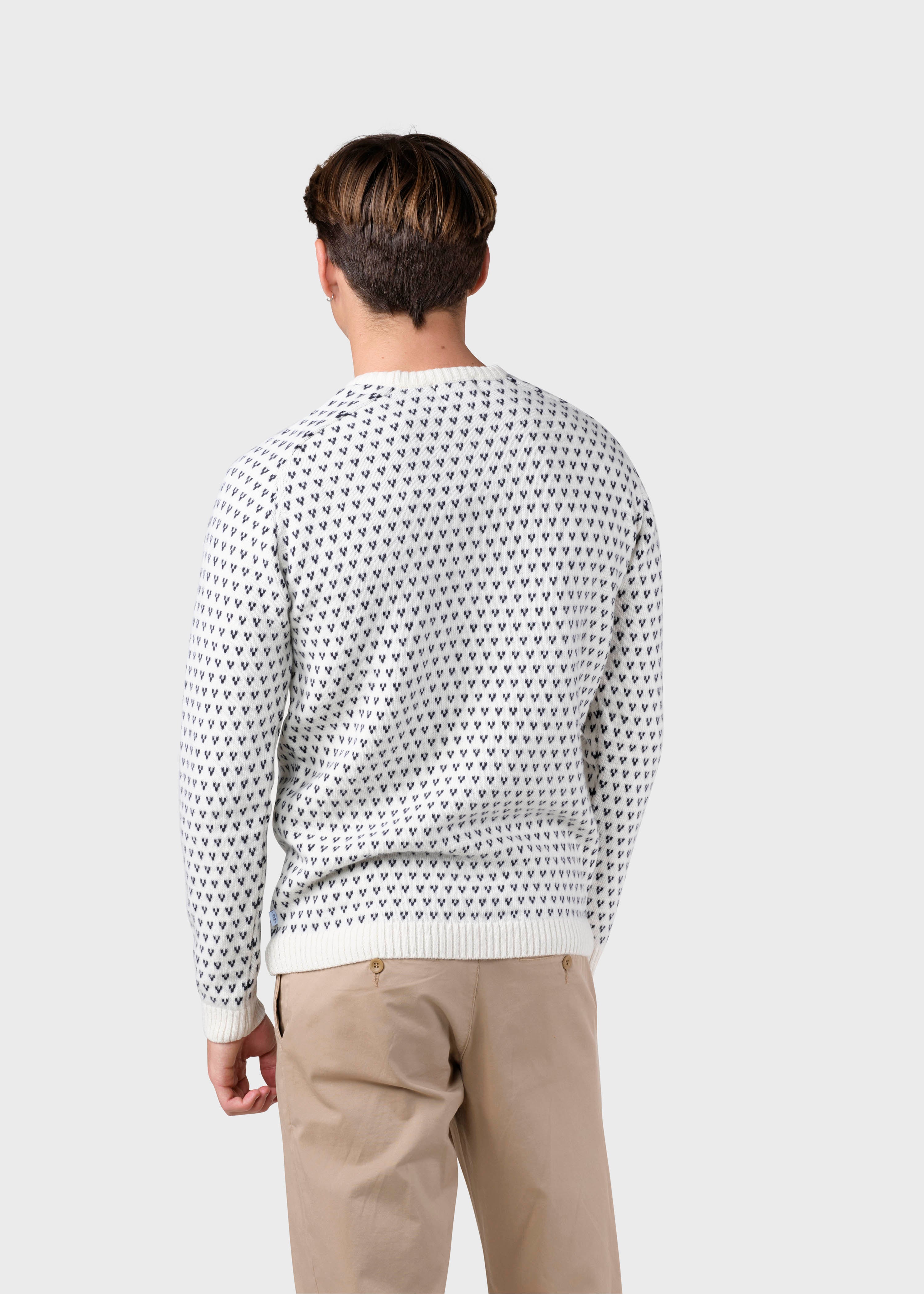 Hugo Knit - Cream/navy