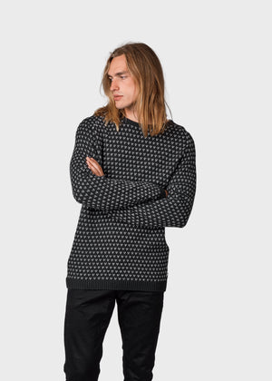 Hugo Knit - Olive/cream