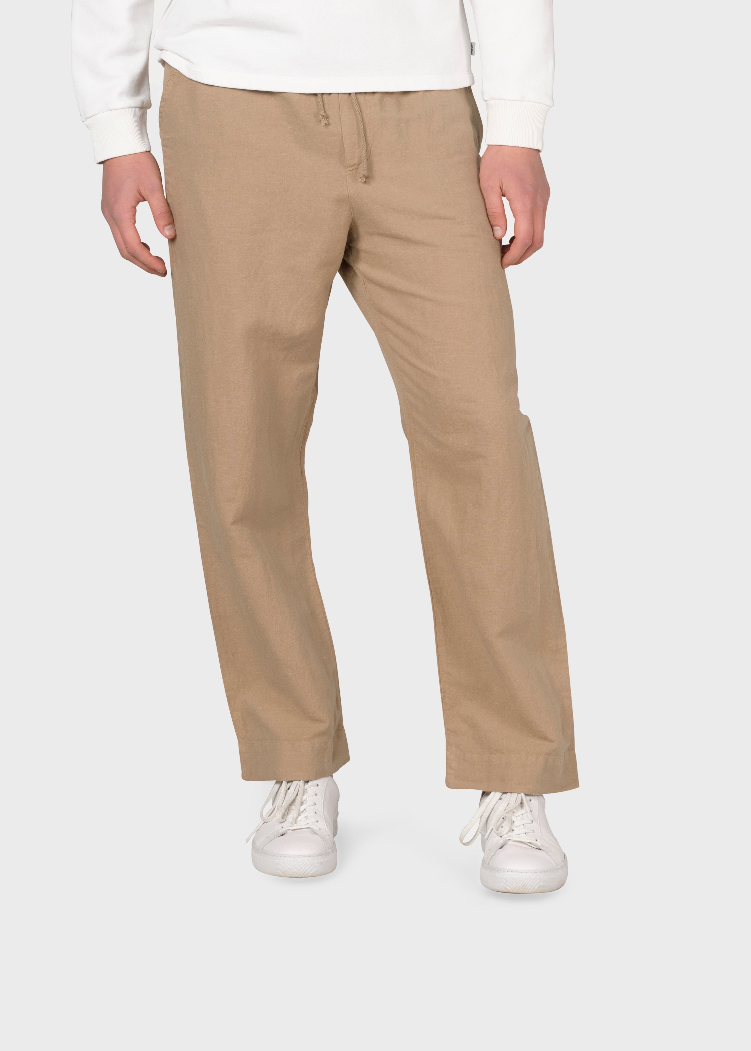 Jens Linen Pants - Sand