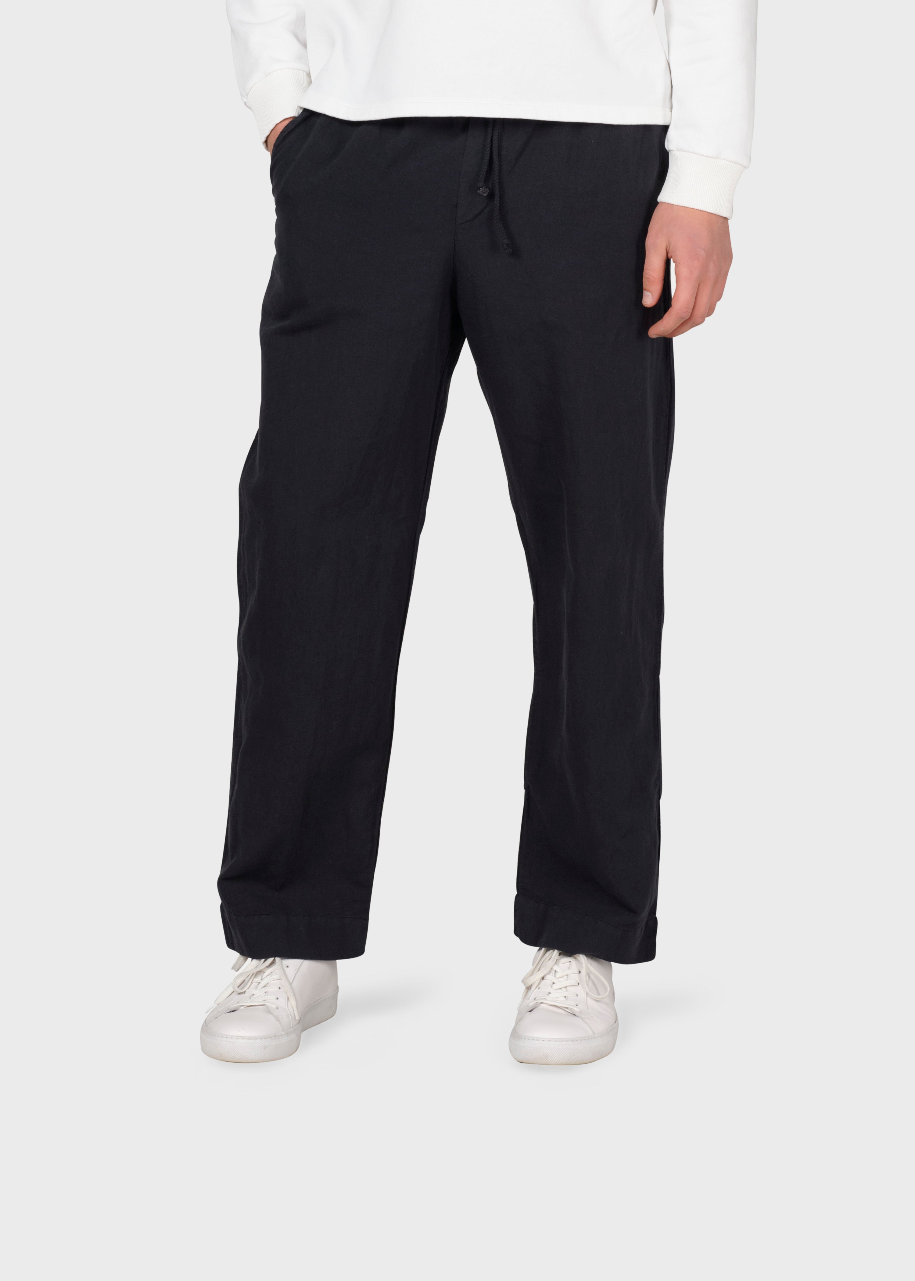 Jens Linen Pants - Navy