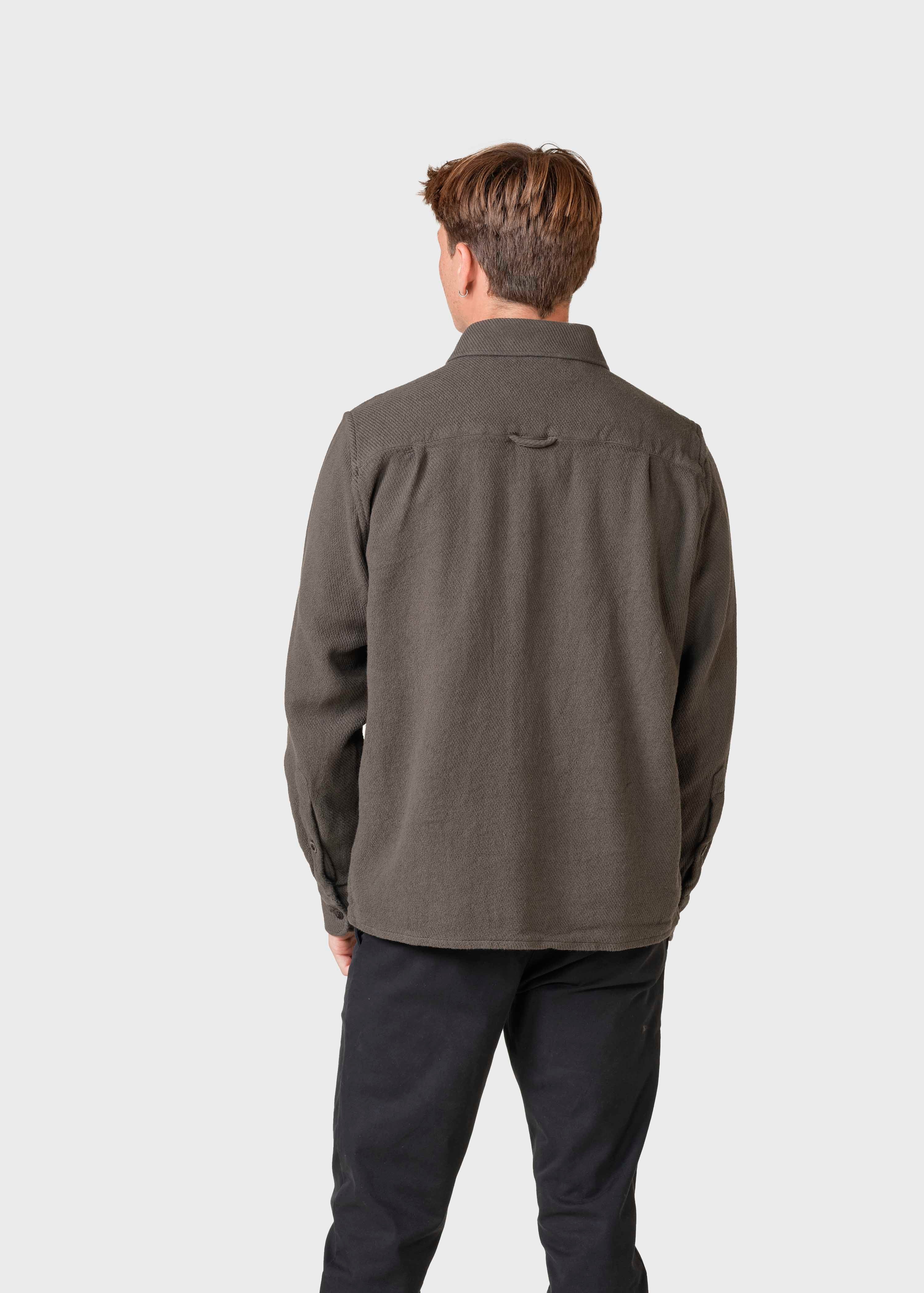 Jeremy Solid Overshirt - Olive