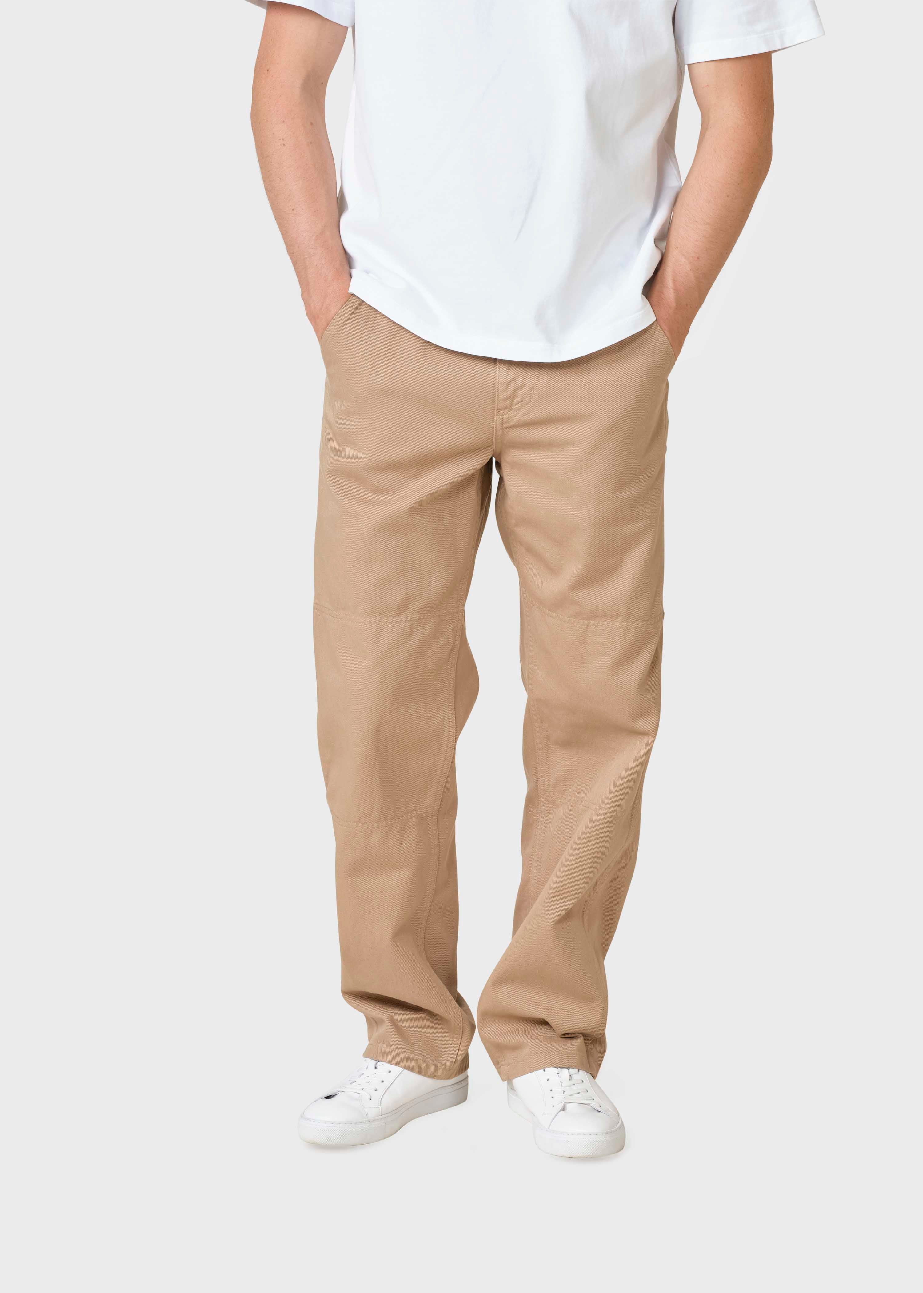 Jimmy Twill Pants - Washed Sand
