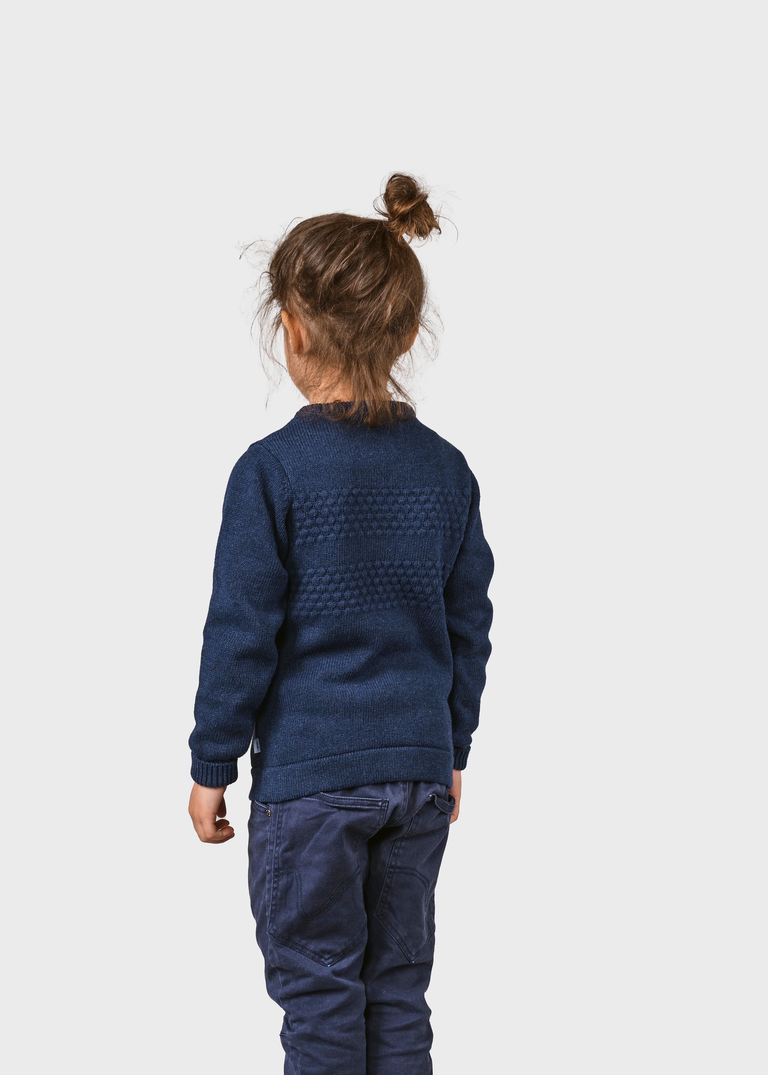 Kids Fisher Cotton Knit - Ocean